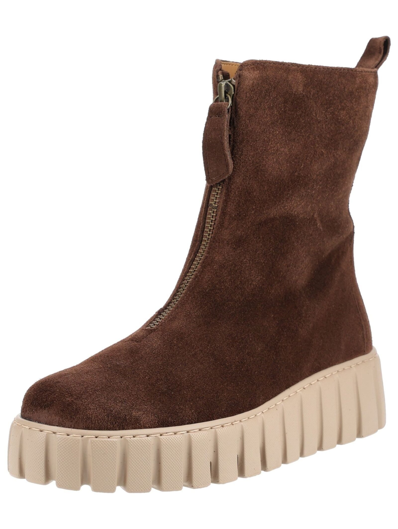 Gabor Gabor Stiefelette Veloursleder Plateaustiefelette