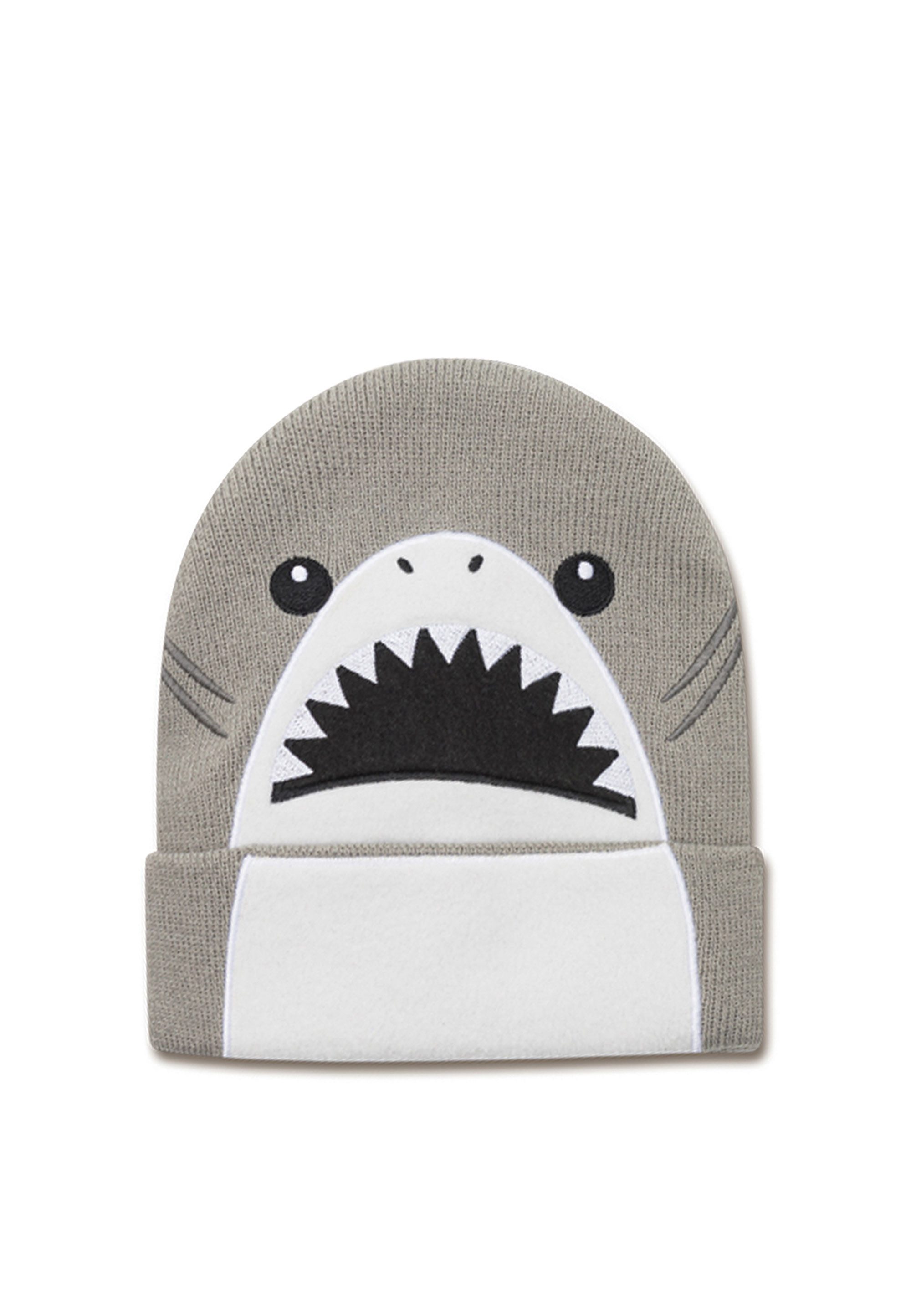 koaa Beanie Harald der Hai - Mascot (1-St) mit detailreicher Stickerei