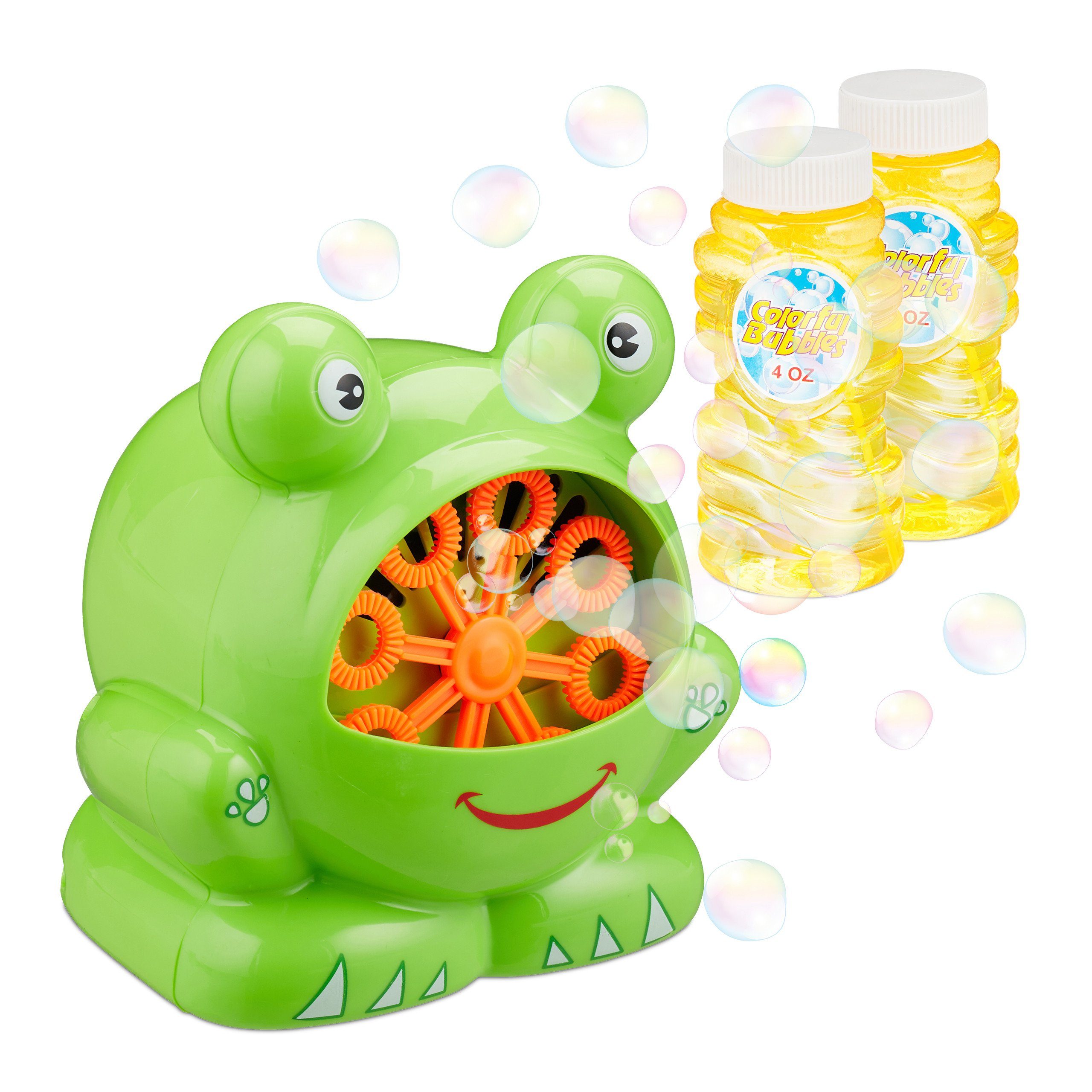 relaxdays Seifenblasenmaschine »Seifenblasenmaschine Frosch« online kaufen  | OTTO