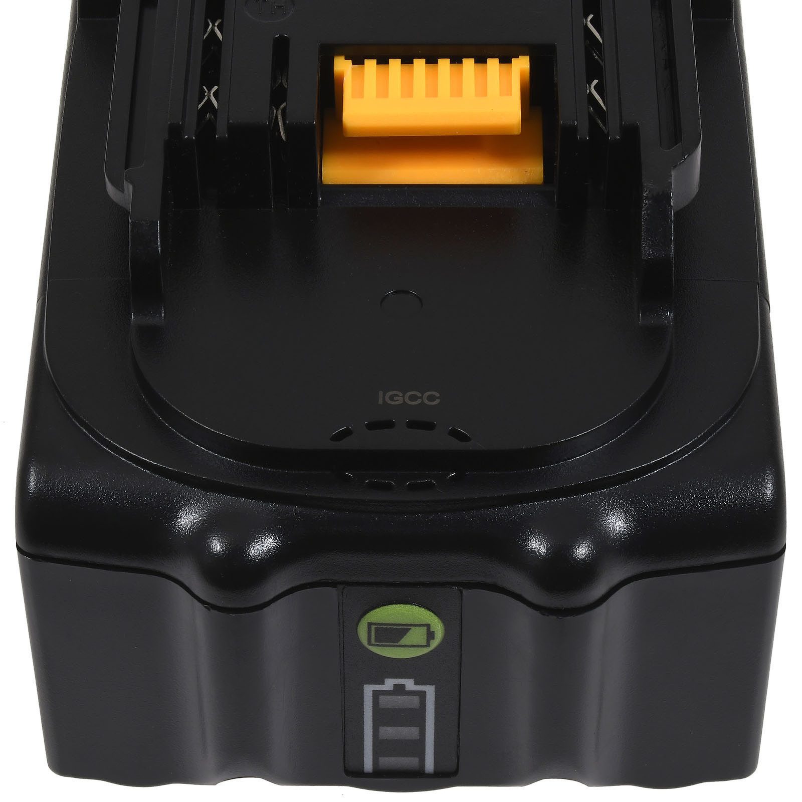 Powery Akku kompatibel mit Makita Blockakku baugleich Typ BL1850 mit LED Akku 5000 mAh (18 V)