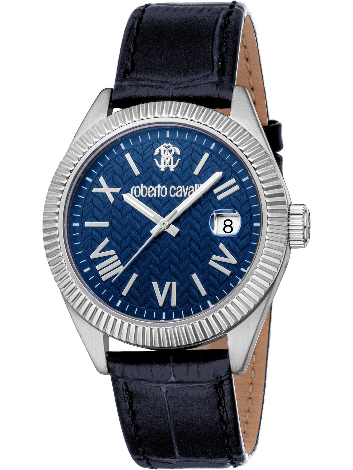 roberto cavalli Quarzuhr Roberto Cavalli Herren-Uhren Analog Quarz, Klassikuhr