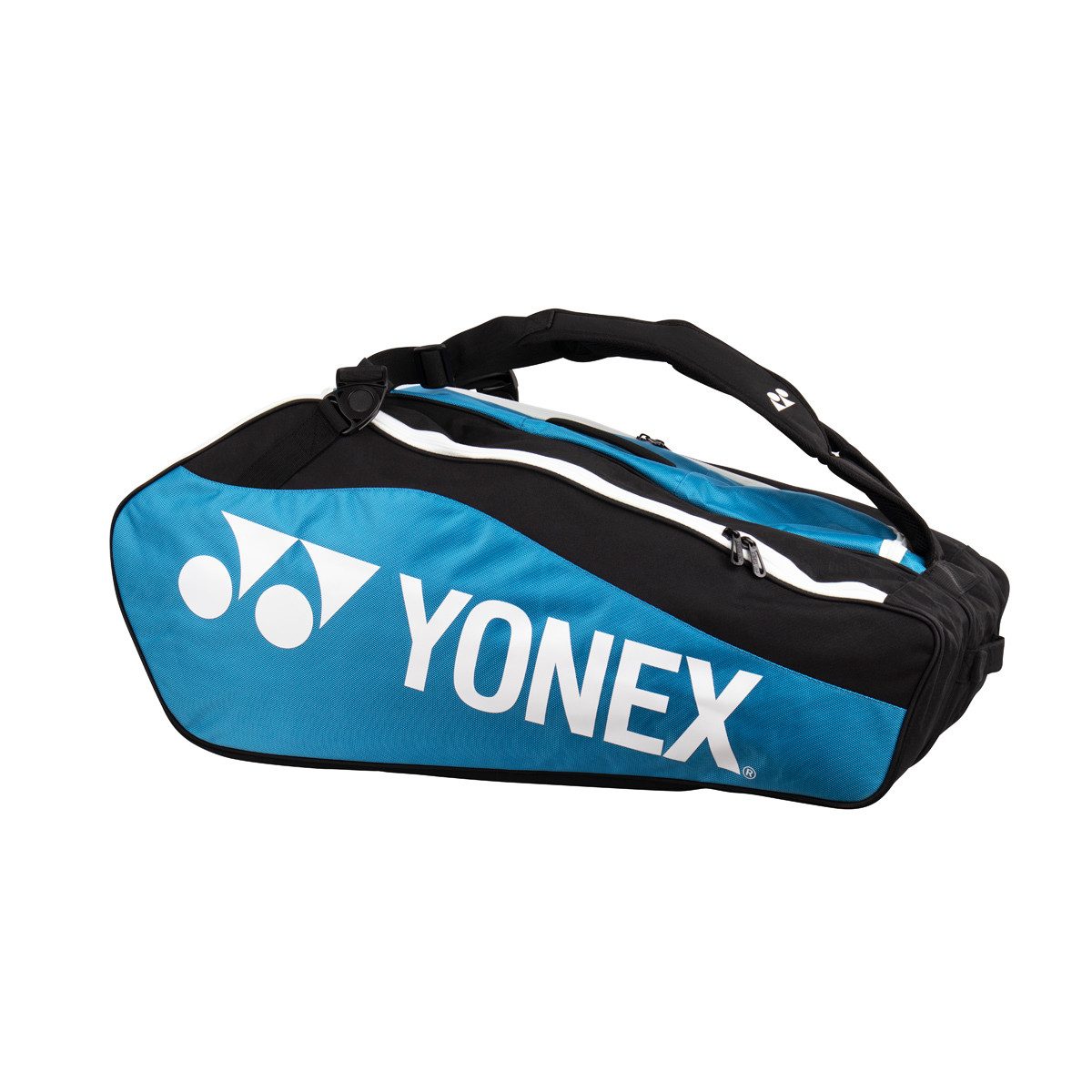 Yonex Sporttasche Racketbag Club Line (Schlägertasche, 3 Hauptfächer) #23 blau 12er