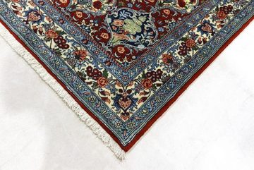 Orientteppich Bakhtiar Sherkat 132x281 Handgeknüpfter Orientteppich, Nain Trading, rechteckig, Höhe: 12 mm