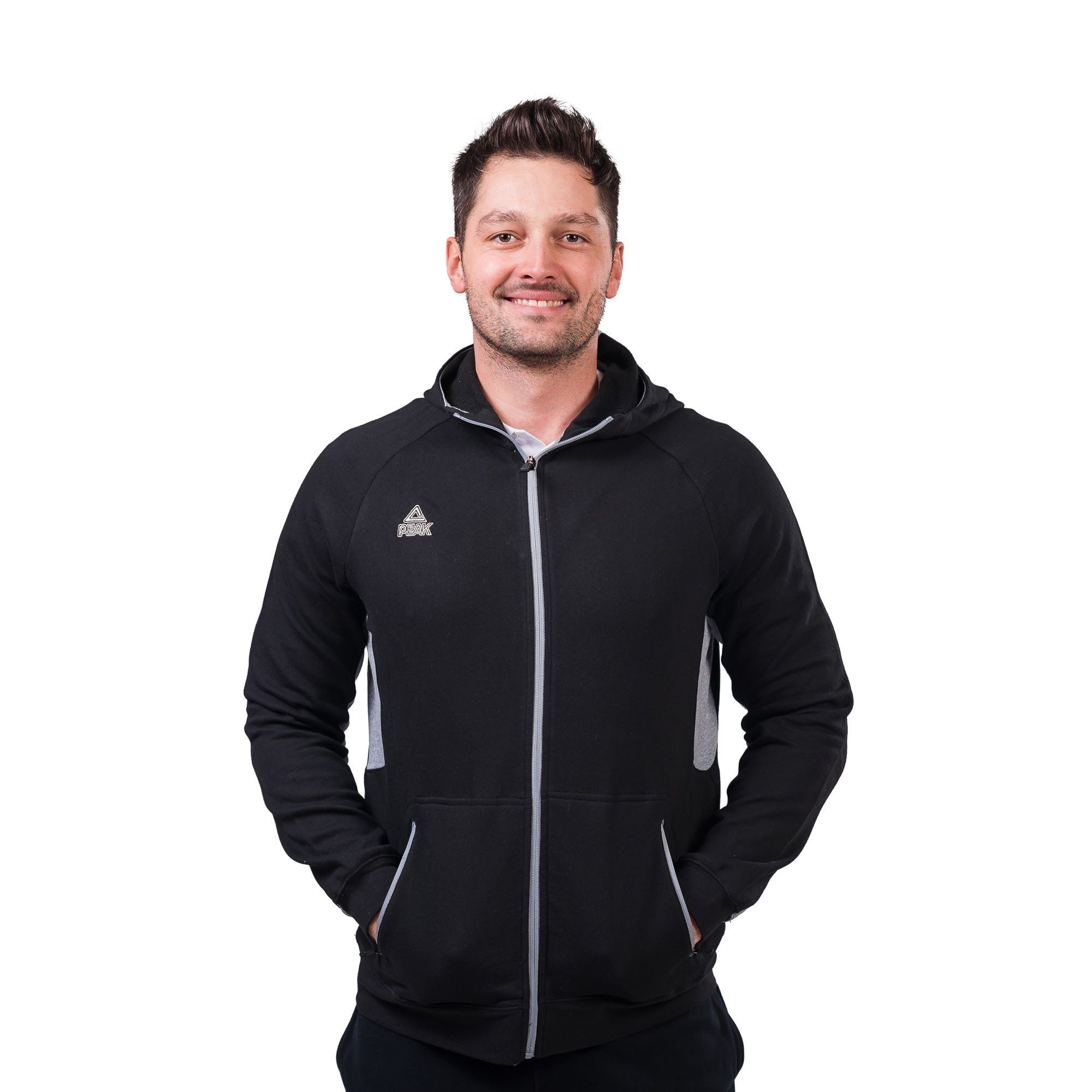 PEAK Kapuzensweatjacke classic