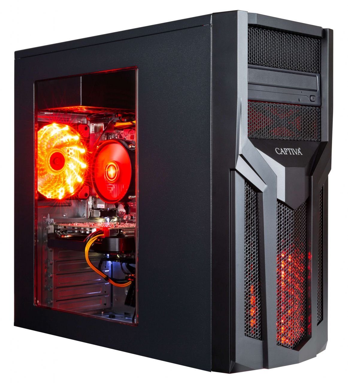CAPTIVA Advanced Gaming R52-762 Gaming-PC (AMD Ryzen 7 3800X, GeForce GTX  1660, 16 GB RAM, 1000 GB HDD, 480 GB SSD, Luftkühlung)