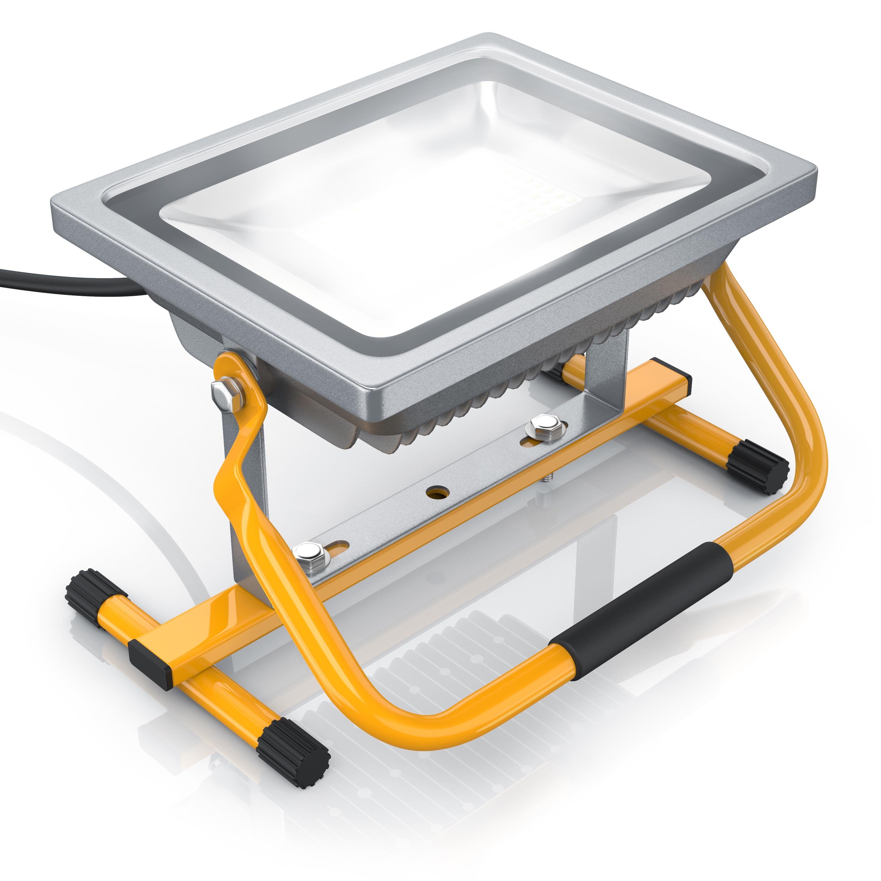 Brandson Baustrahler, 50W LED Outdoor-Baustrahler IP65-Schutzart günstig online kaufen