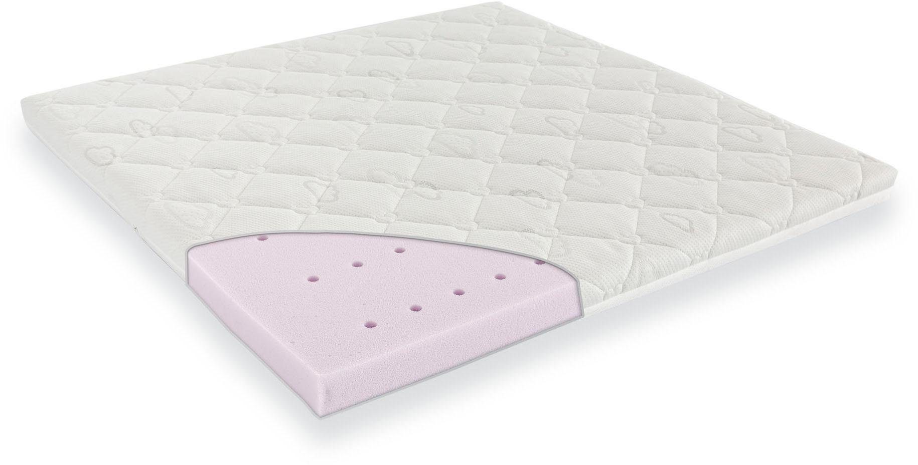 Babymatratze Laufgittermatratze Play&Dream, Träumeland, 6 cm hoch, eckig