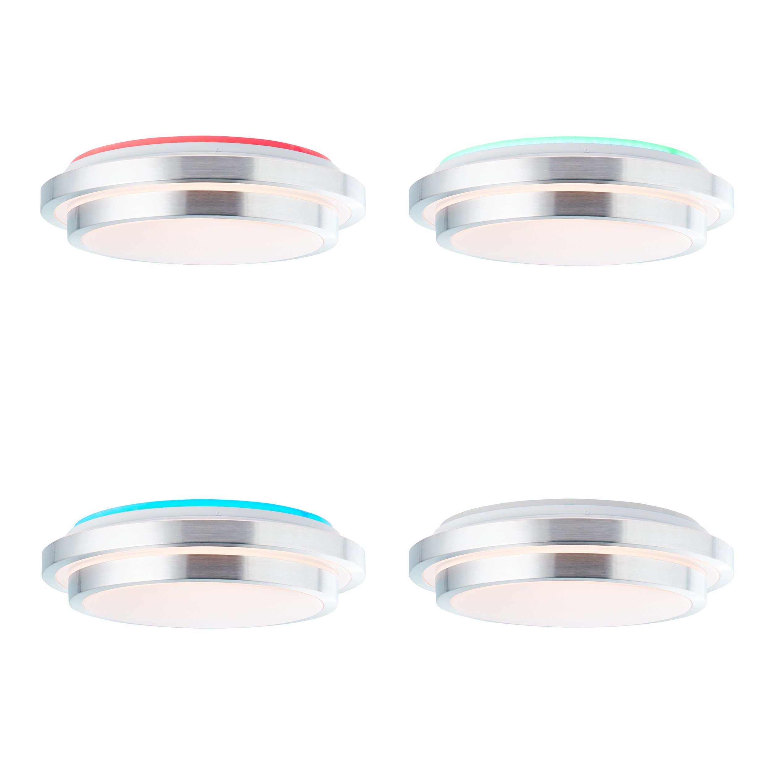 lm, Deckenlampe, cm, 24 kaltweiß, LED - W, Deckenleuchte, 41 & RGB, 3000-6500 warmweiß Ø K, fest LED Lightbox LED 2500 RGB CCT integriert,