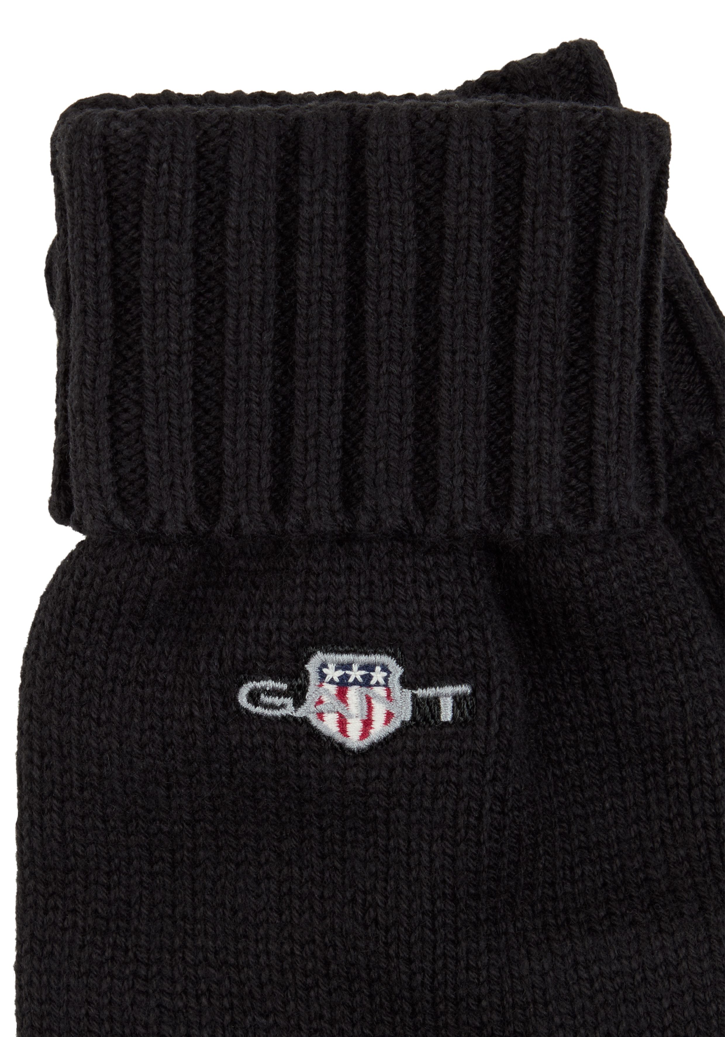 Gant Strickhandschuhe COTTON BLEND LOGO wärmend günstig online kaufen