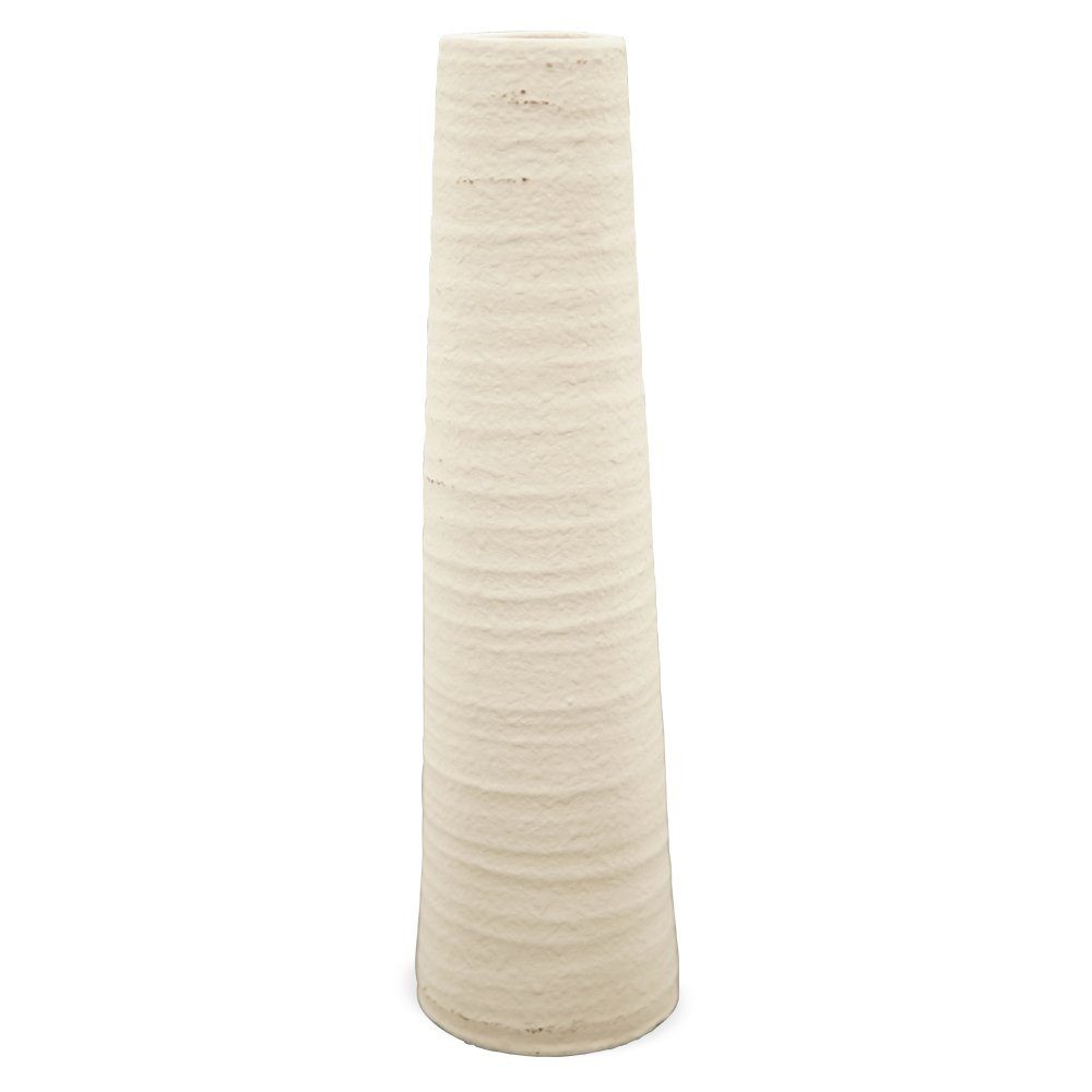 matches21 HOME & HOBBY Blumentopf Vase zylinderförmig schmal & hoch Ton