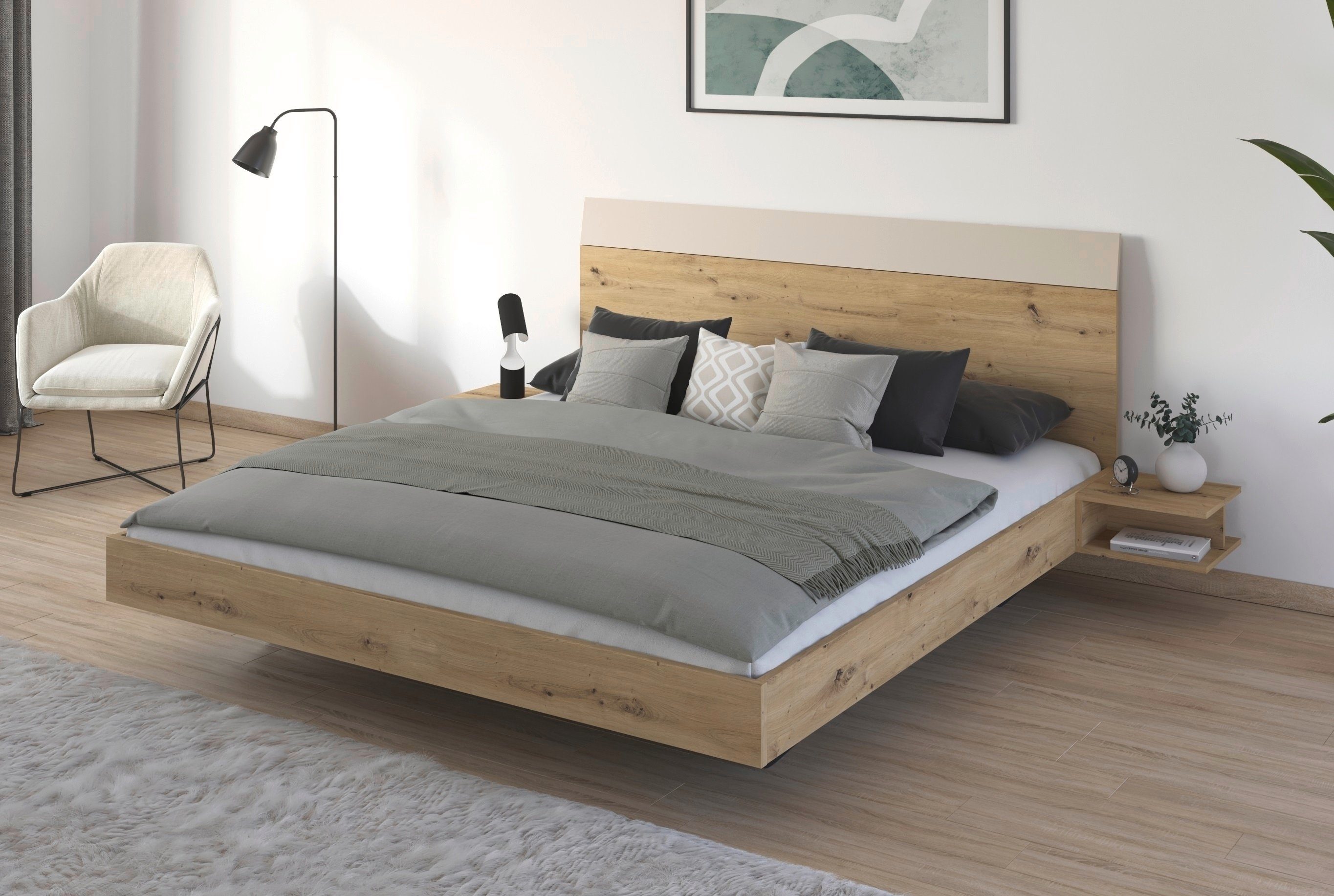 rauch Bettanlage Monza, in schwebender Optik günstig online kaufen