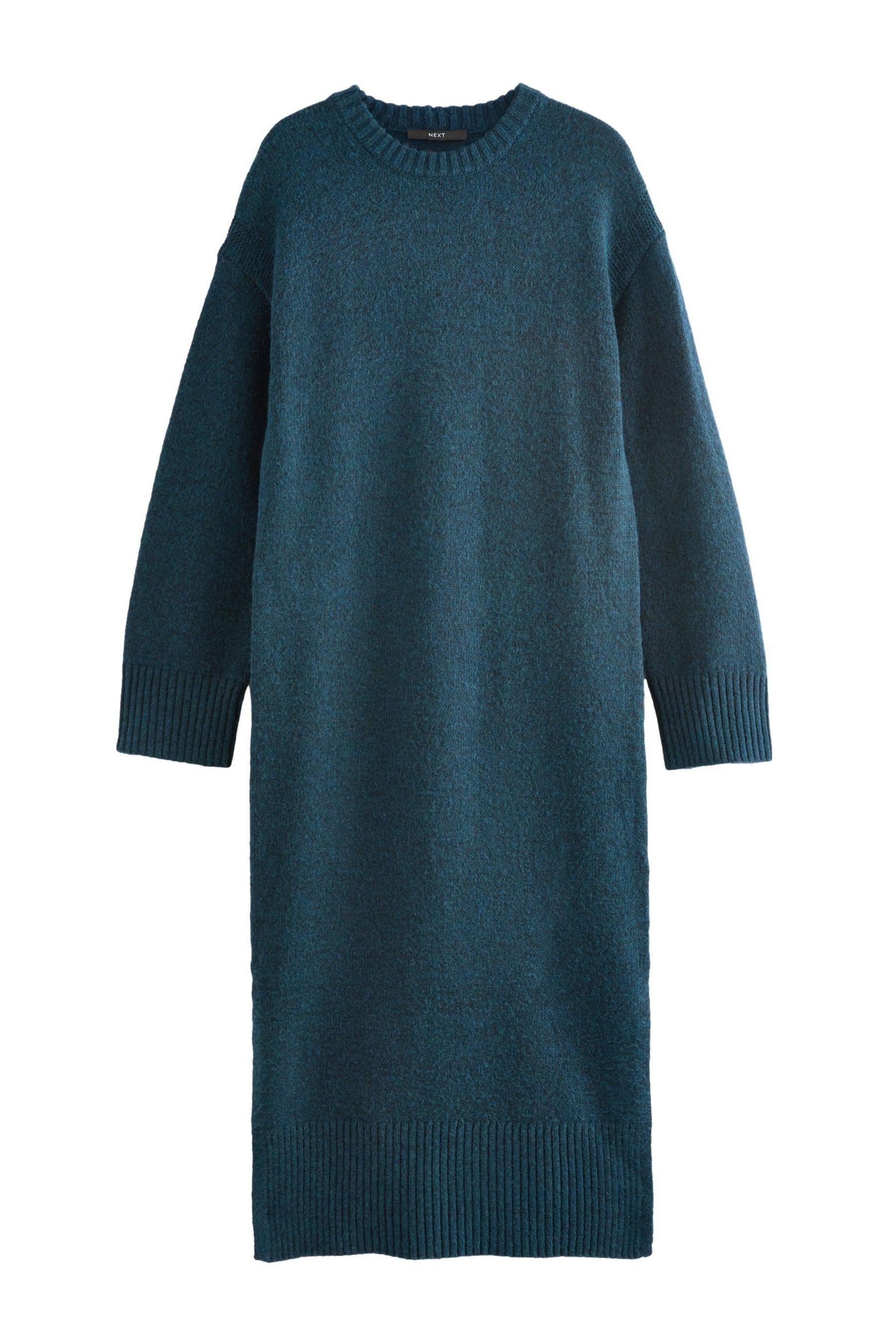 Next Strickkleid Weiches Midi-Strickkleid, Relaxed Fit günstig online kaufen