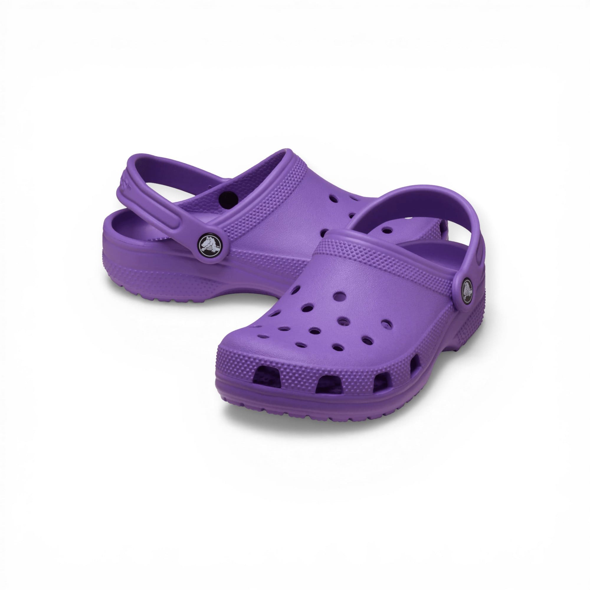 Crocs Sandale Classic Clog K violett Kinder Badeschuh