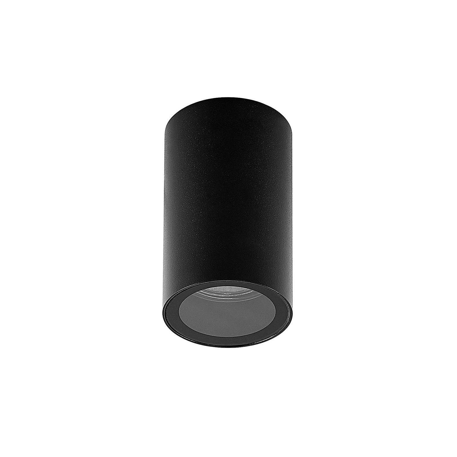 Arcchio Deckenstrahler Olivir, Metall, Schwarz IP44, 1 x 8 W LED günstig online kaufen