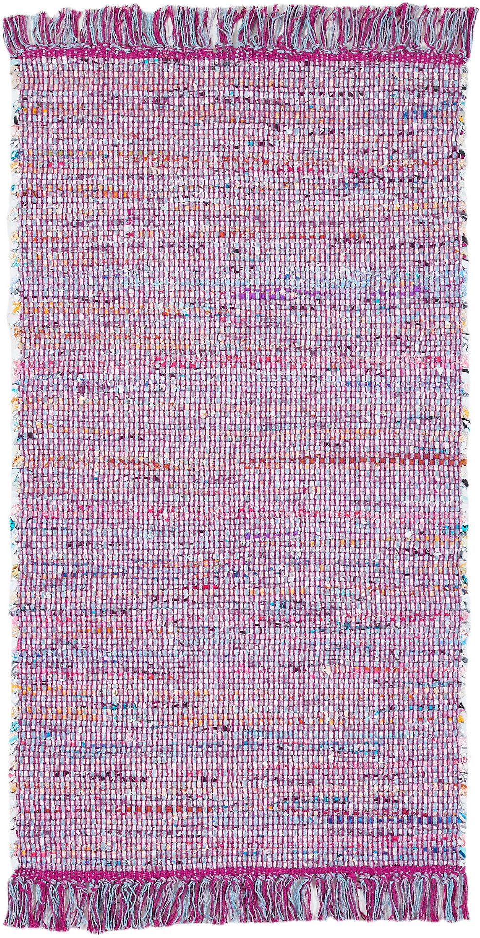 Andiamo Teppich Frida, rechteckig, Höhe: 8 mm, Handweb Teppich, Fleckerl, r günstig online kaufen