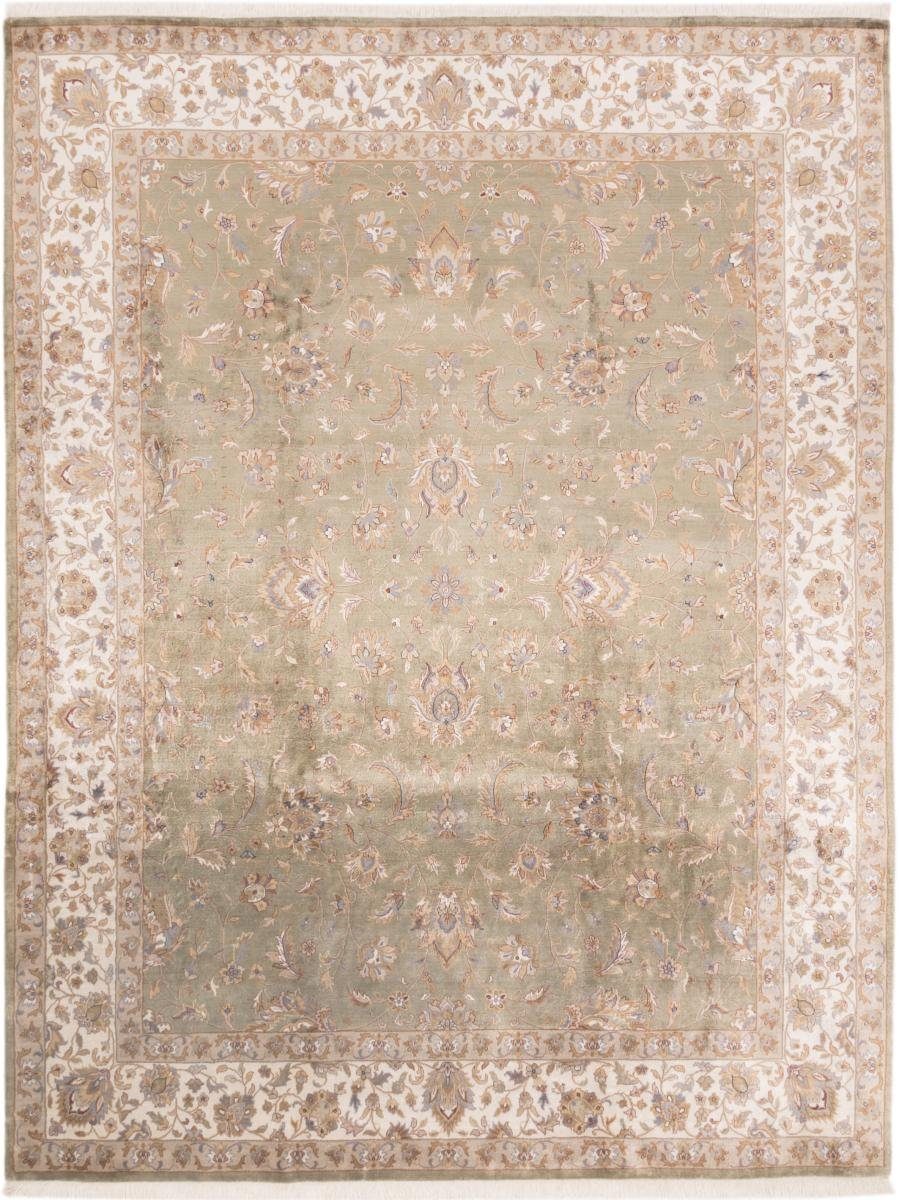 Orientteppich Indo Keshan 237x306 Handgeknüpfter Orientteppich, Nain Trading, rechteckig, Höhe: 12 mm