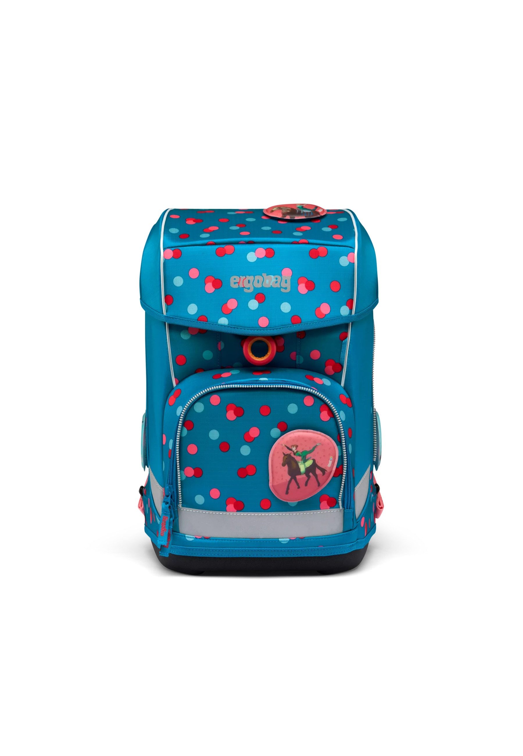 ergobag Schulranzen cubo light Set . (6-tlg., 5-teiliges Set), wiegt nur 780g