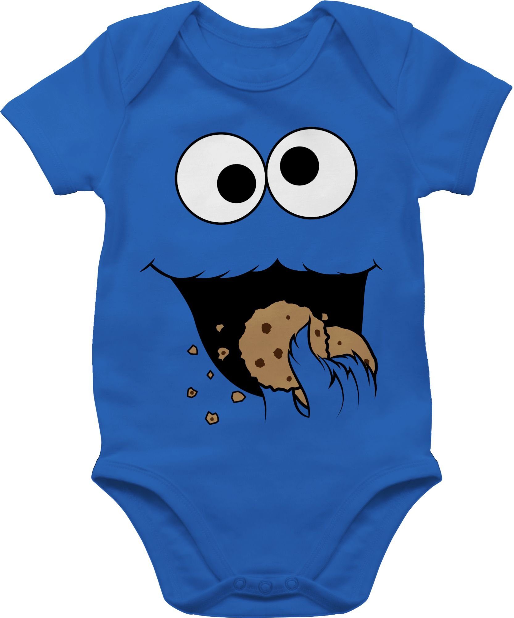 Shirtbody Keks Monster I Krümelmonster I Cookie Monster Fastnacht I Fasnacht I F