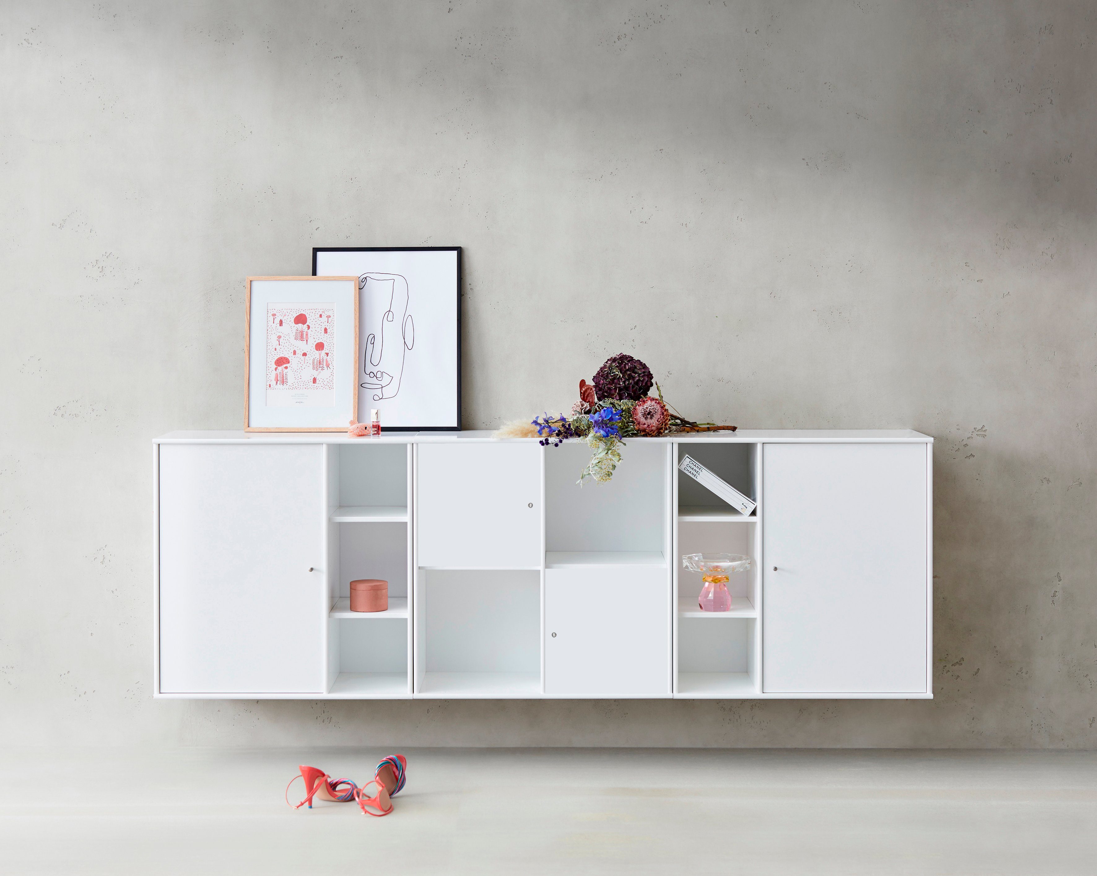 Hammel Furniture Türfront Mistral Kubus 065, Tür passend zur Sideboard &  Bücherregal (2 St), (2 St), als Ergänzung für Korpus 025, 026, 116 und 117,  Breite: 32 cm