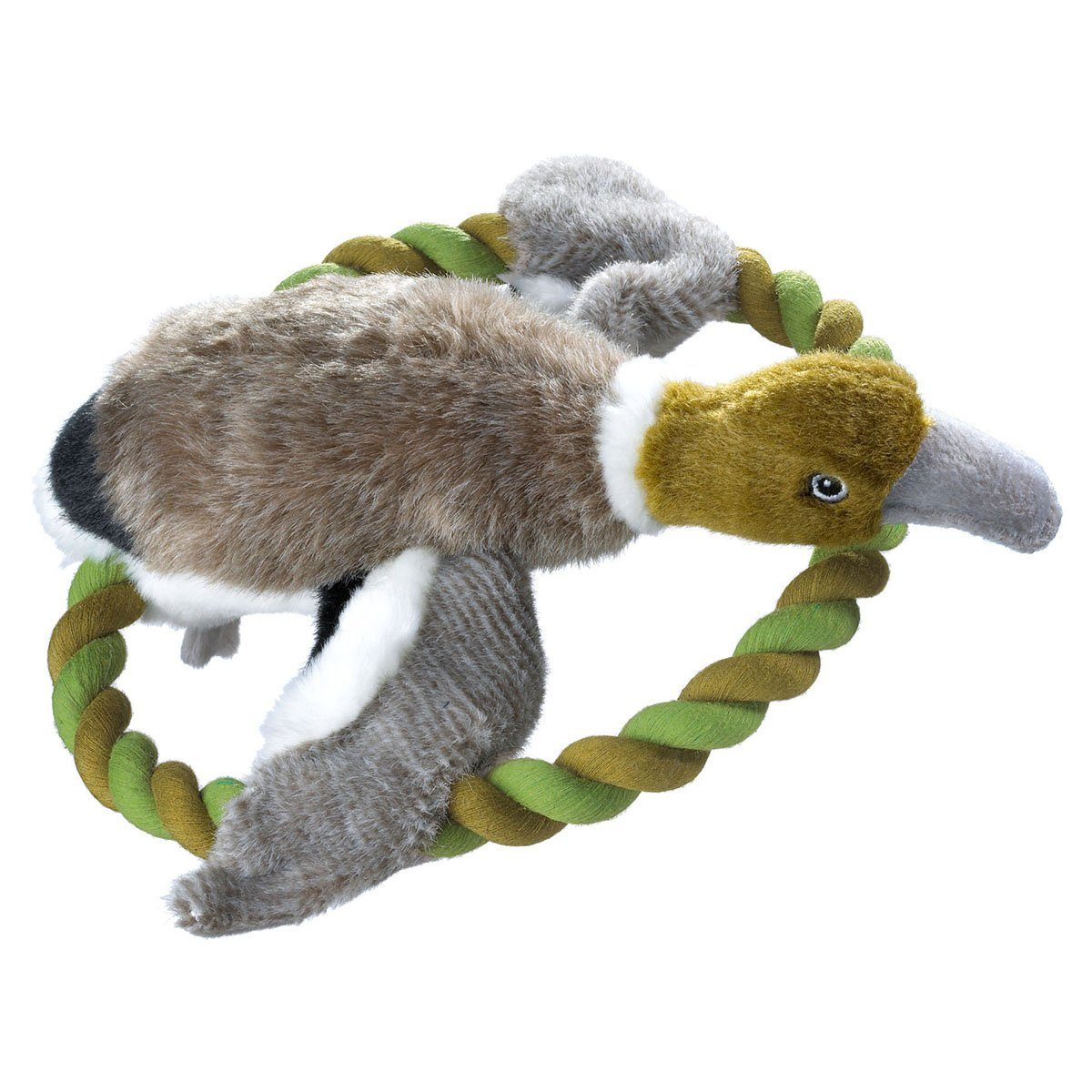 Tierkuscheltier Hundespielzeug Wildlife Training Ente
