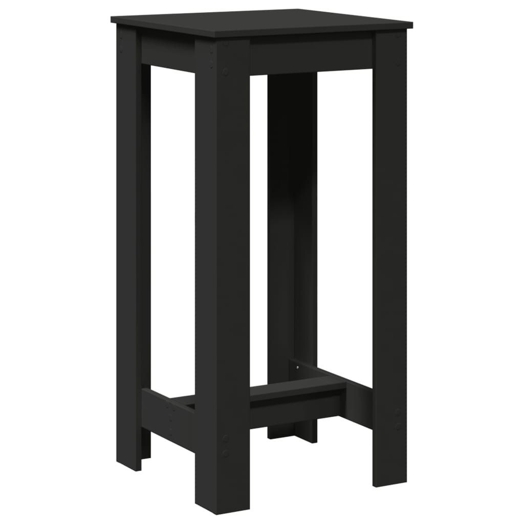 vidaXL Esstisch Bartisch Schwarz 51x50x103,5 cm günstig online kaufen