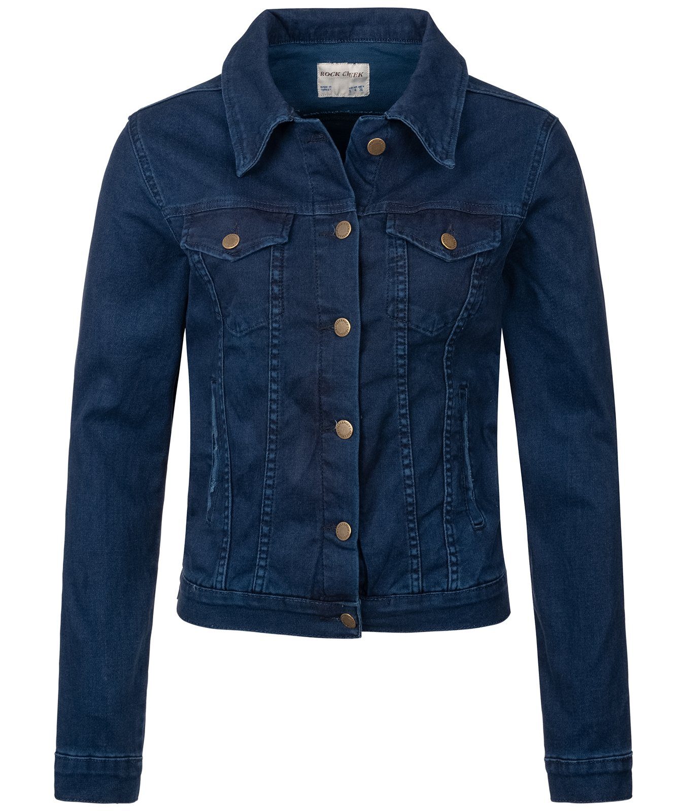 Rock Creek Jeansjacke Damen Jeansjacke Denim D-401