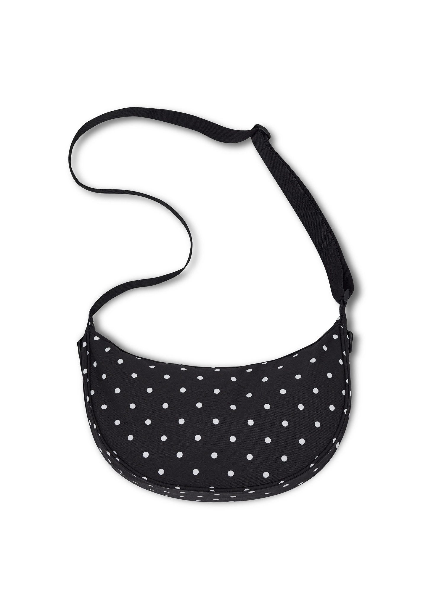 LARKSON Umhängetasche Solveig Medium Halbmondtasche für Damen und Herren, Stylische Crossbody Bag in Halbmond Form – Bild 4 von 5