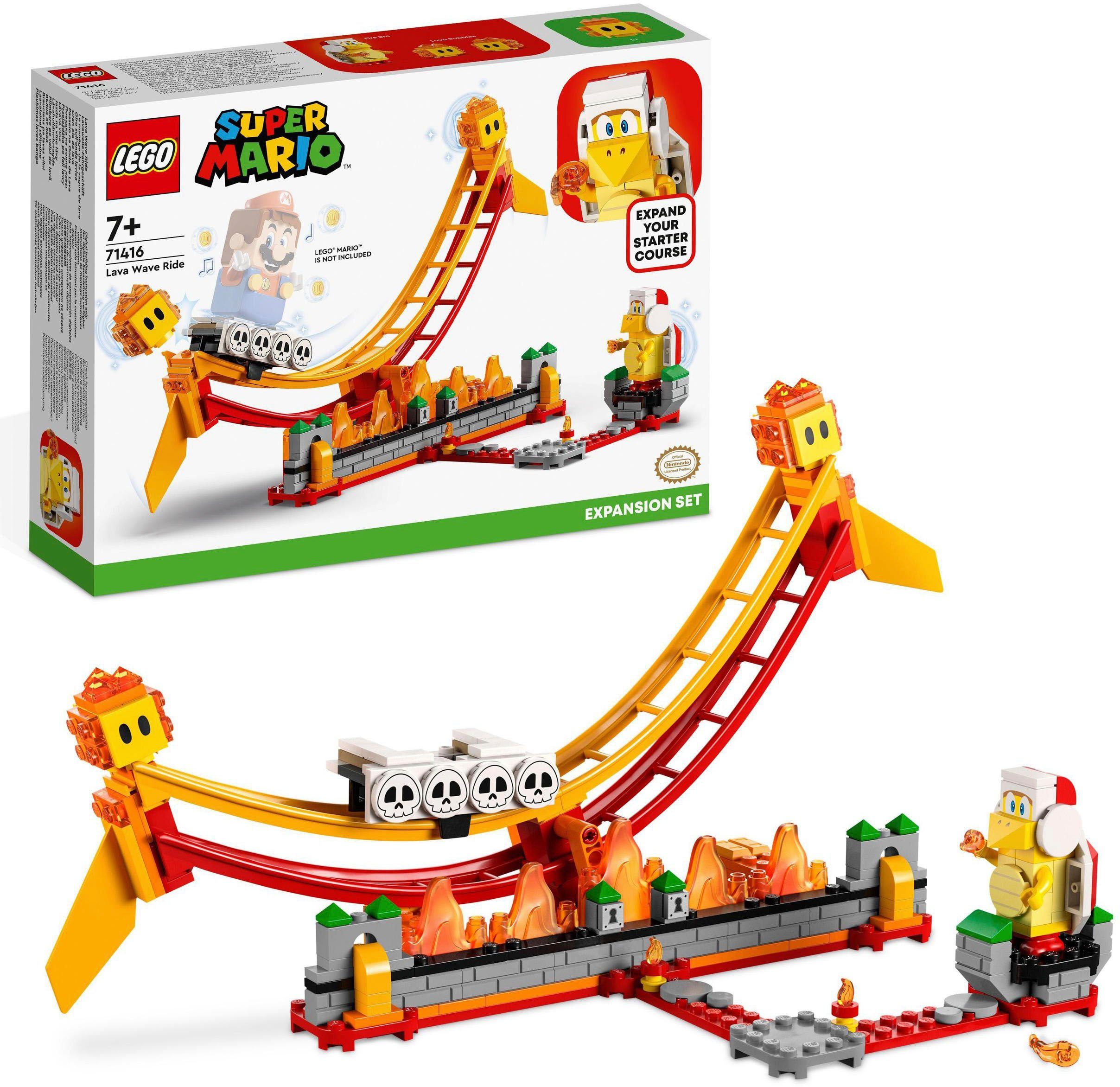 Lavawelle-Fahrgeschäft – Erweiterungsset (71416), LEGO® Super Mario Konstruktionsspielsteine