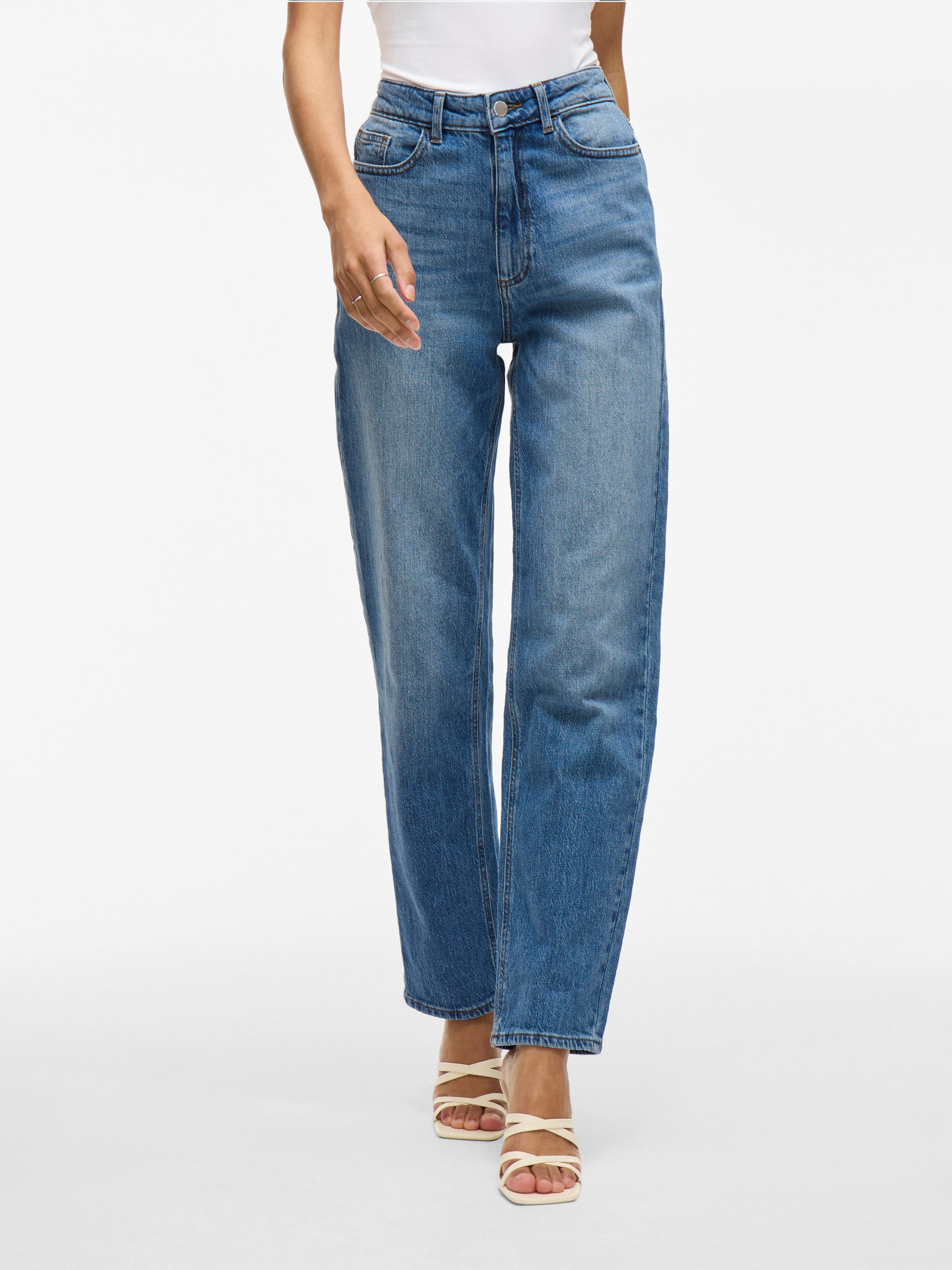 Vila High-waist-Jeans VIKELLY JAF HW STRAIGHT günstig online kaufen