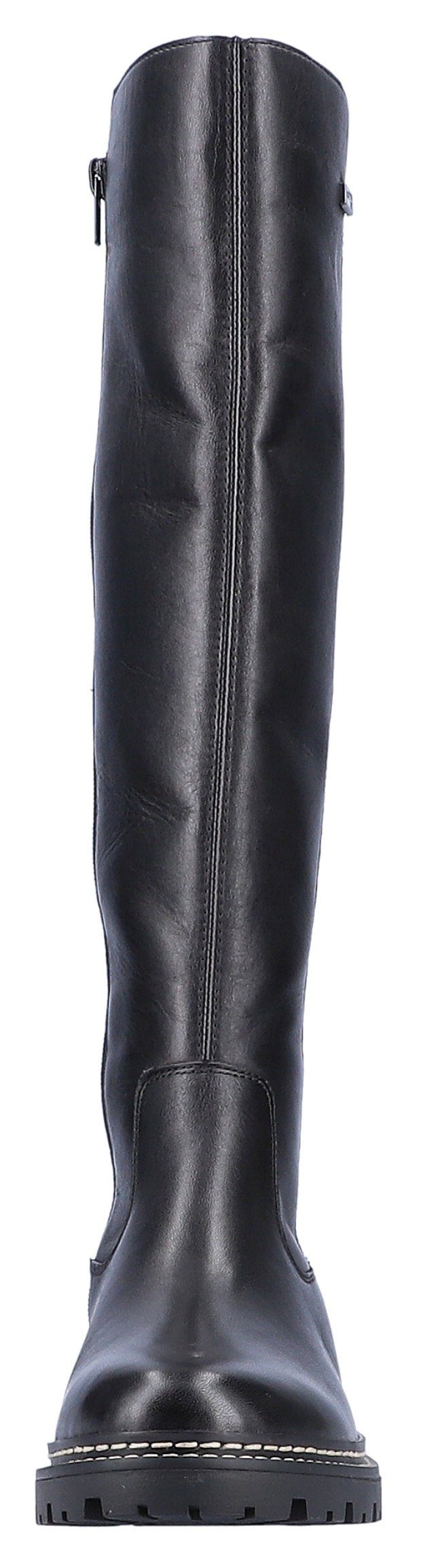 Remonte Stiefel, Blockabsatz, Businesschuh, Langschaftstiefel Innenreißverschluss