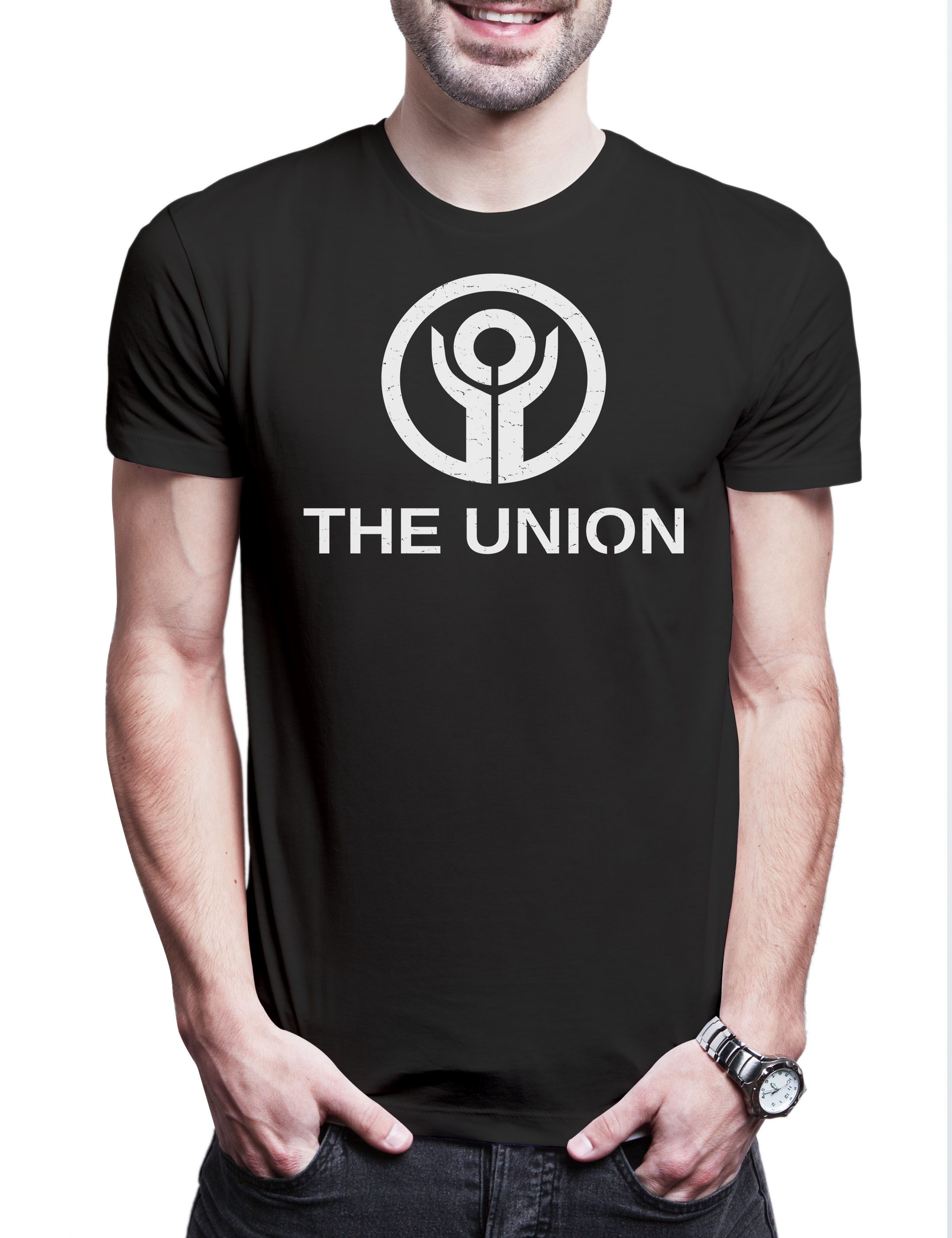 Urban Backwoods Print-Shirt The Union B Herren T-Shirt Cyberpunk Film Repo Sci-Fi Men Movie Logo (1-tlg) Symbol Film Action Dystopian