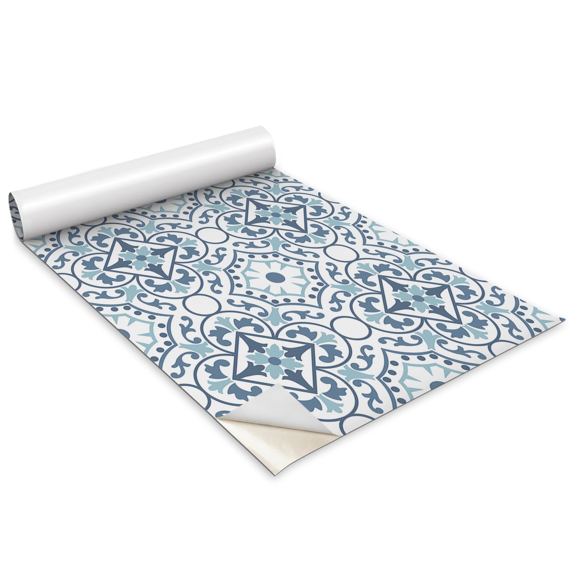 Möbelfolie Klebefolie Für Möbel Portugiesische Fliese 100x50 cm Klebefolie Möbel