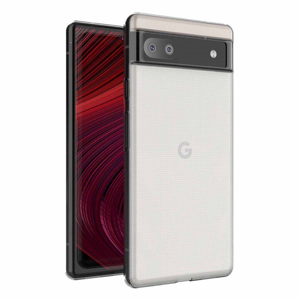 CoverKingz Handyhülle Hülle für Google Pixel 6A Handyhülle Silikon Cover Bumper Softcase