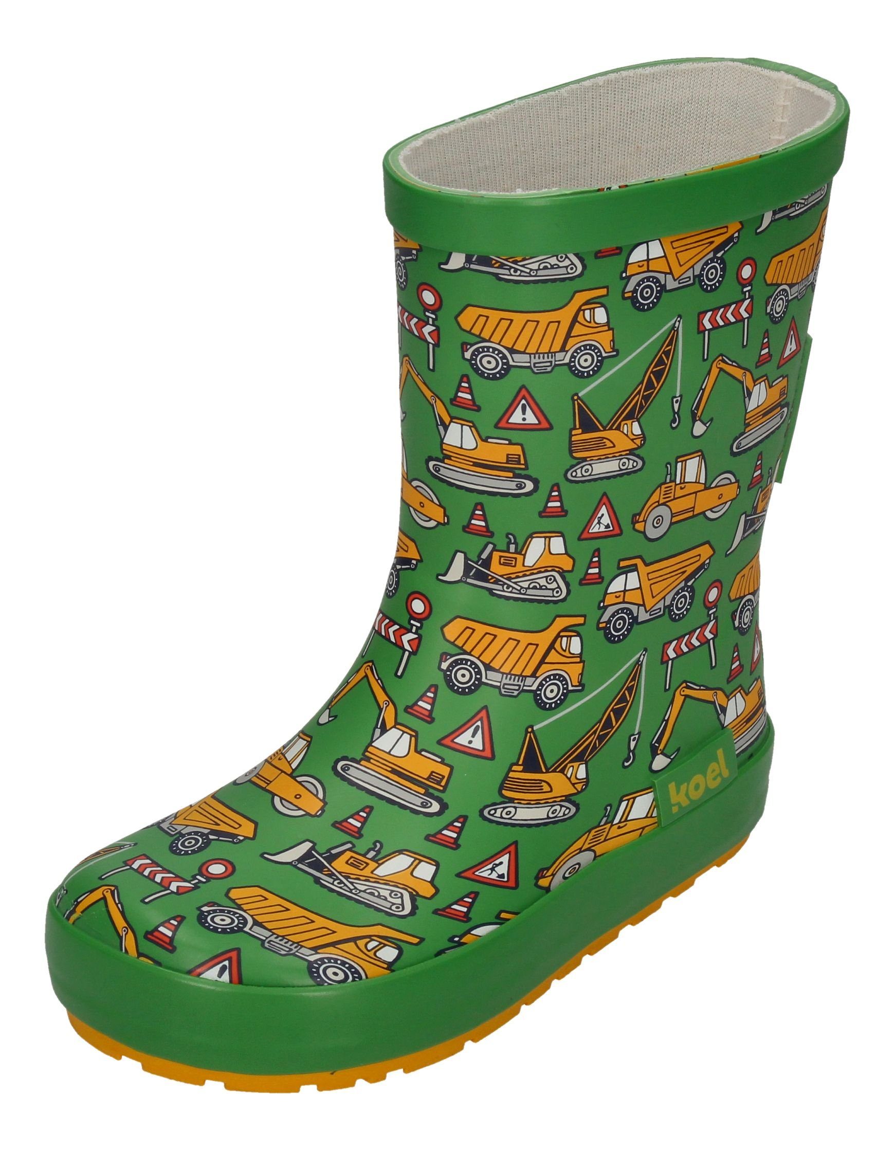 KOEL WELLIE BARE MULTI 27M001.71D-300 Barfußschuh Tractor Green