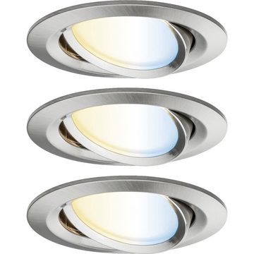 Paulmann LED Einbauleuchte LED-Einbauleuchte Nova Plus Coin 4er-Set