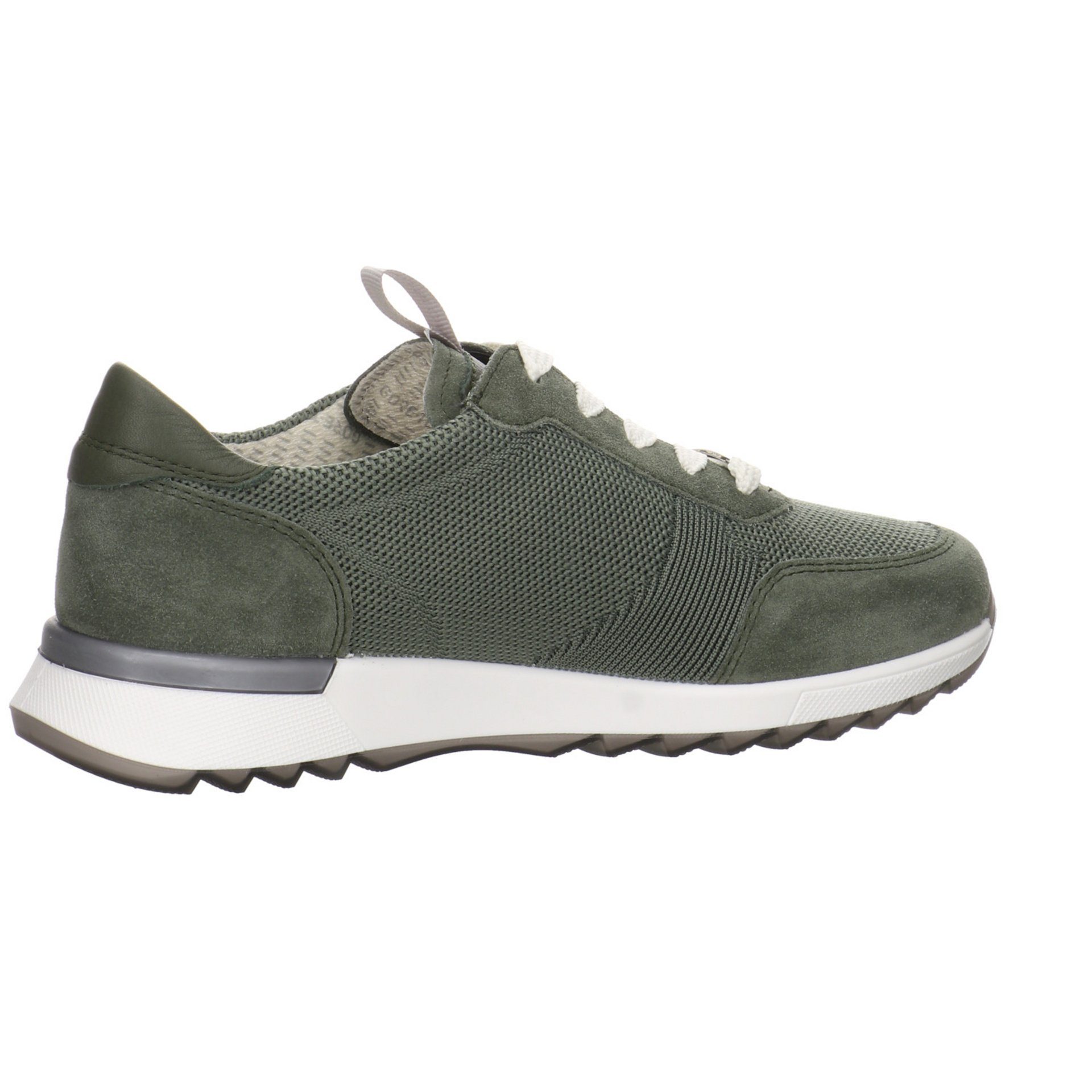 Ara Damen Schnürhalbschuhe Venice-Sport Leder-/Textilkombination Schnürschuh Schnürschuh thyme