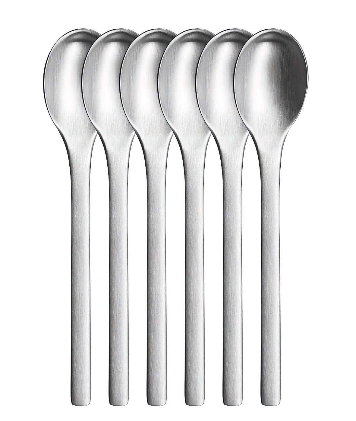 6 Stück Espressolöffel Edelstahl - 13cm Mini Löffel Für Kaffee & Bar