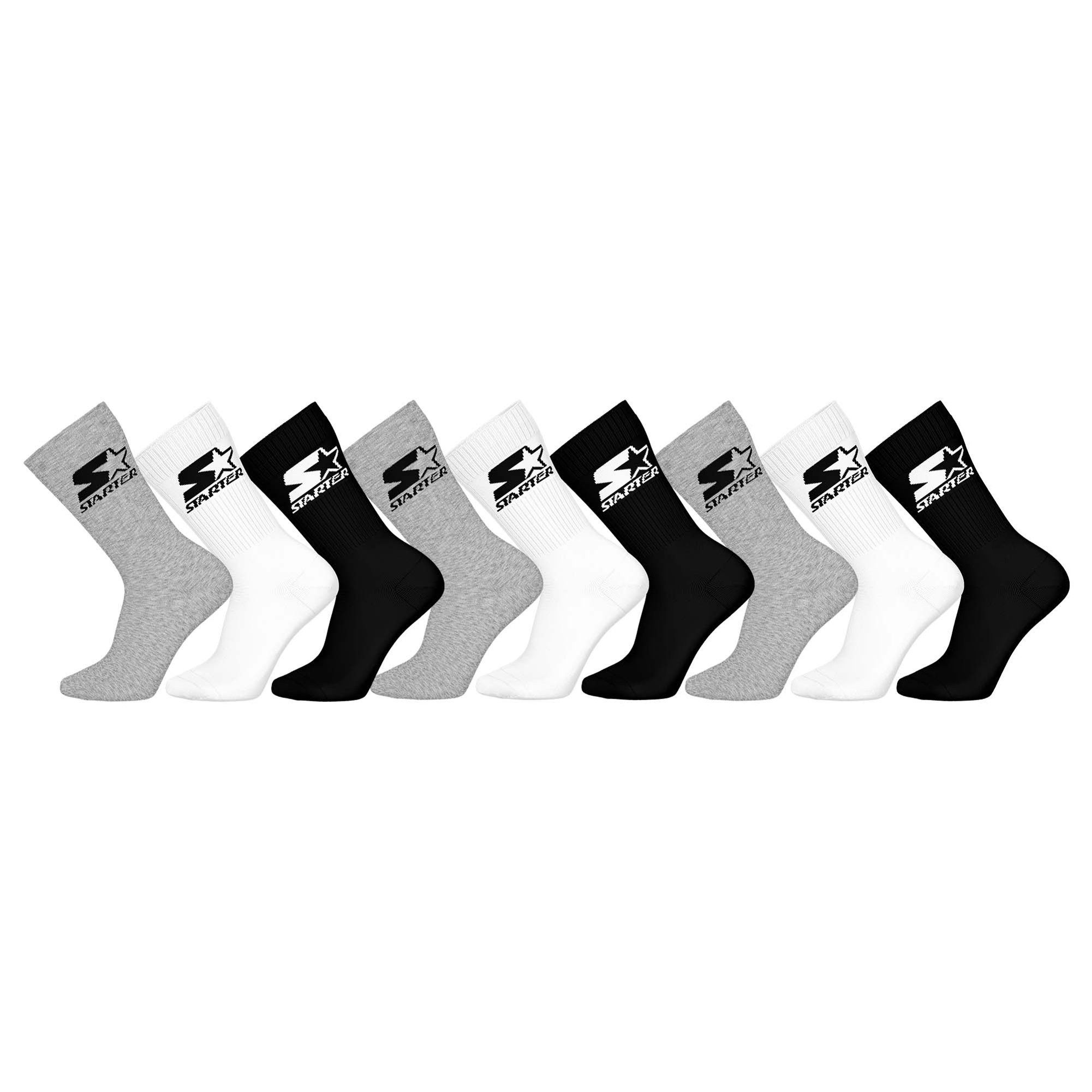 Starter Kurzsocken Unisex Socken 9er Pack Baumwolle (Packung, 9er Pack)