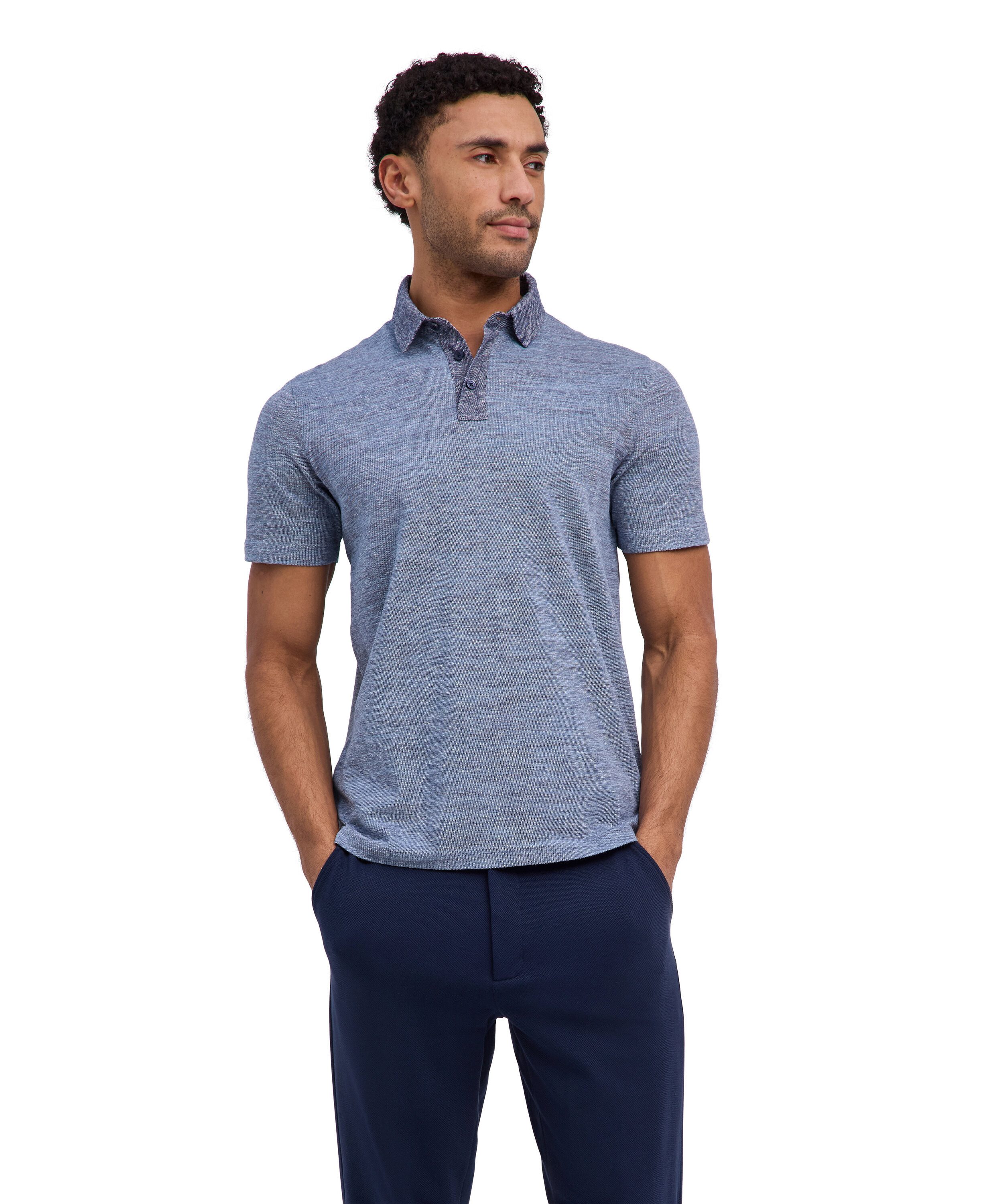 FALKE Poloshirt Cotton Linen (1-tlg., 1)