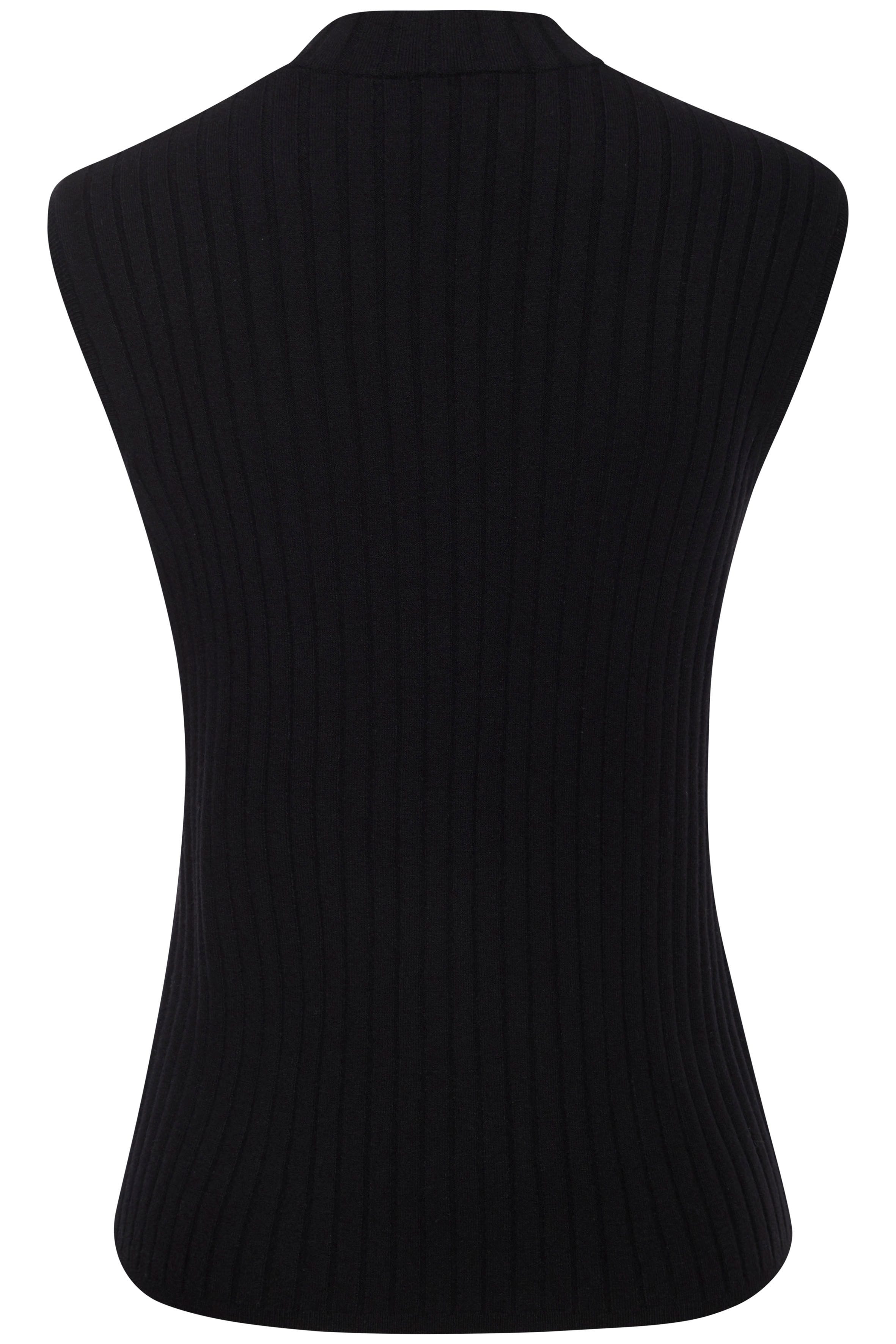 French Connection Stricktop mit kleinem Stehkragen, Loungewear