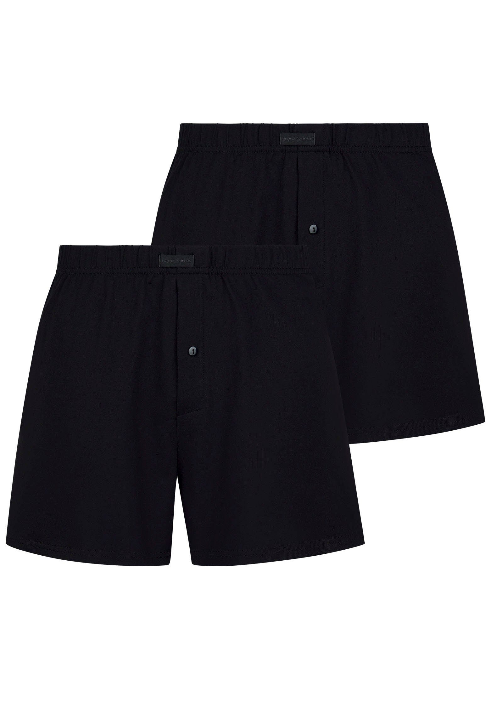Bruno Banani Weiter Boxer Loose Fit (2er Pack) mit Knopfleiste günstig online kaufen