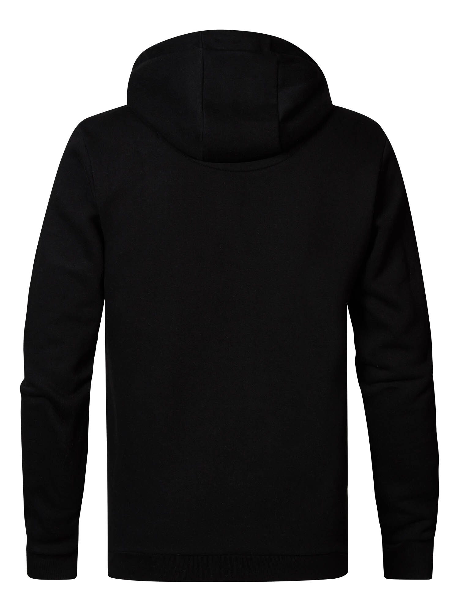 Print Sweater Sweater Hoodie Industries Petrol Hooded schwarz