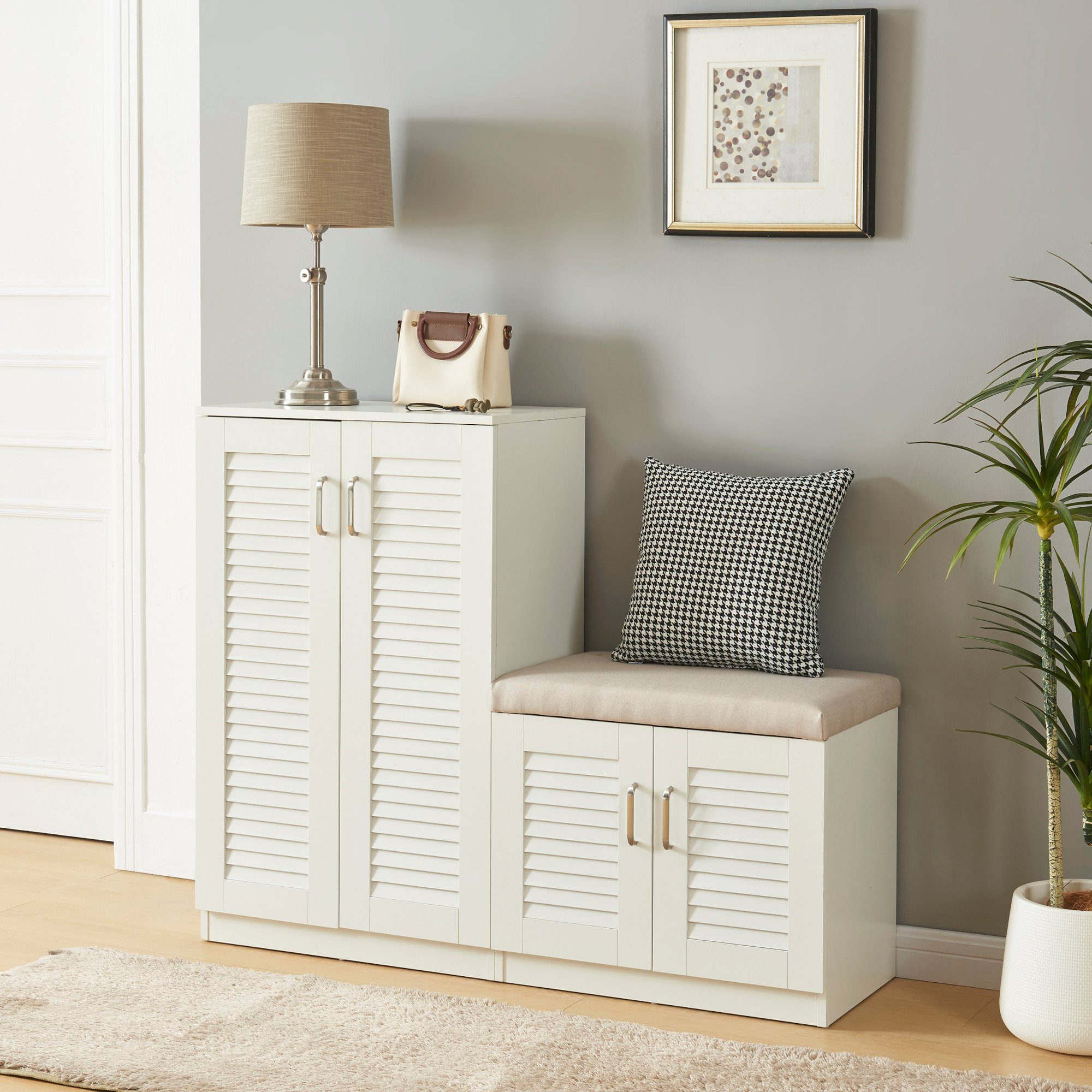 en.casa Schuhschrank »Løten« Schrank mit neun günstig online kaufen