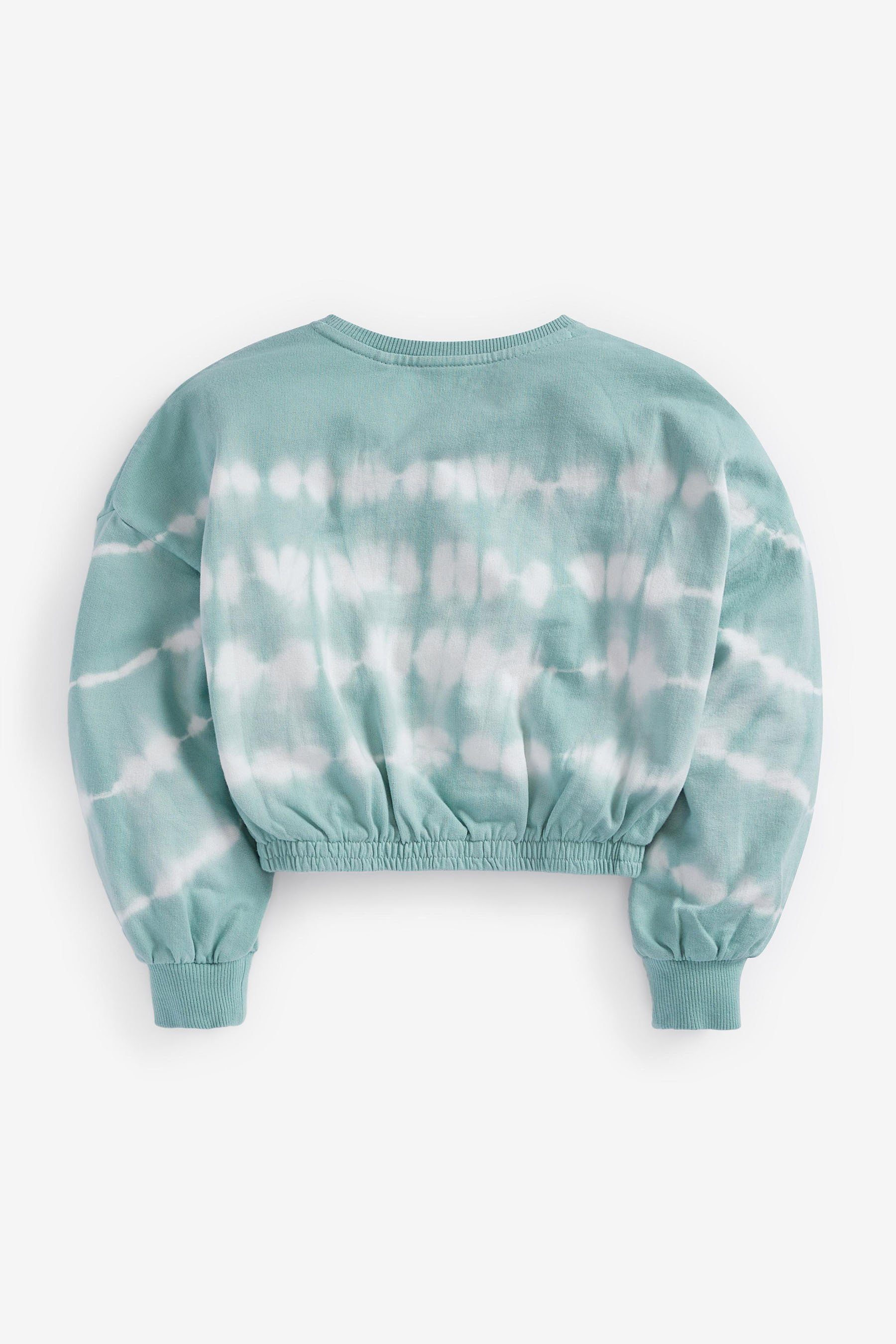 Sport Sweater Next Sweatshirt Verkürztes Sweatshirt mit Rundhalsausschnitt