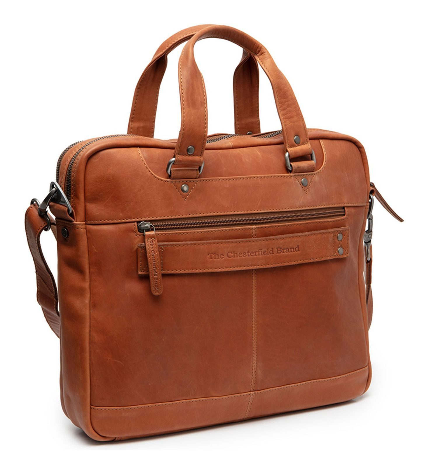 The Chesterfield Brand Businesstasche Leather Laptopbag, aus echtem Rindsleder