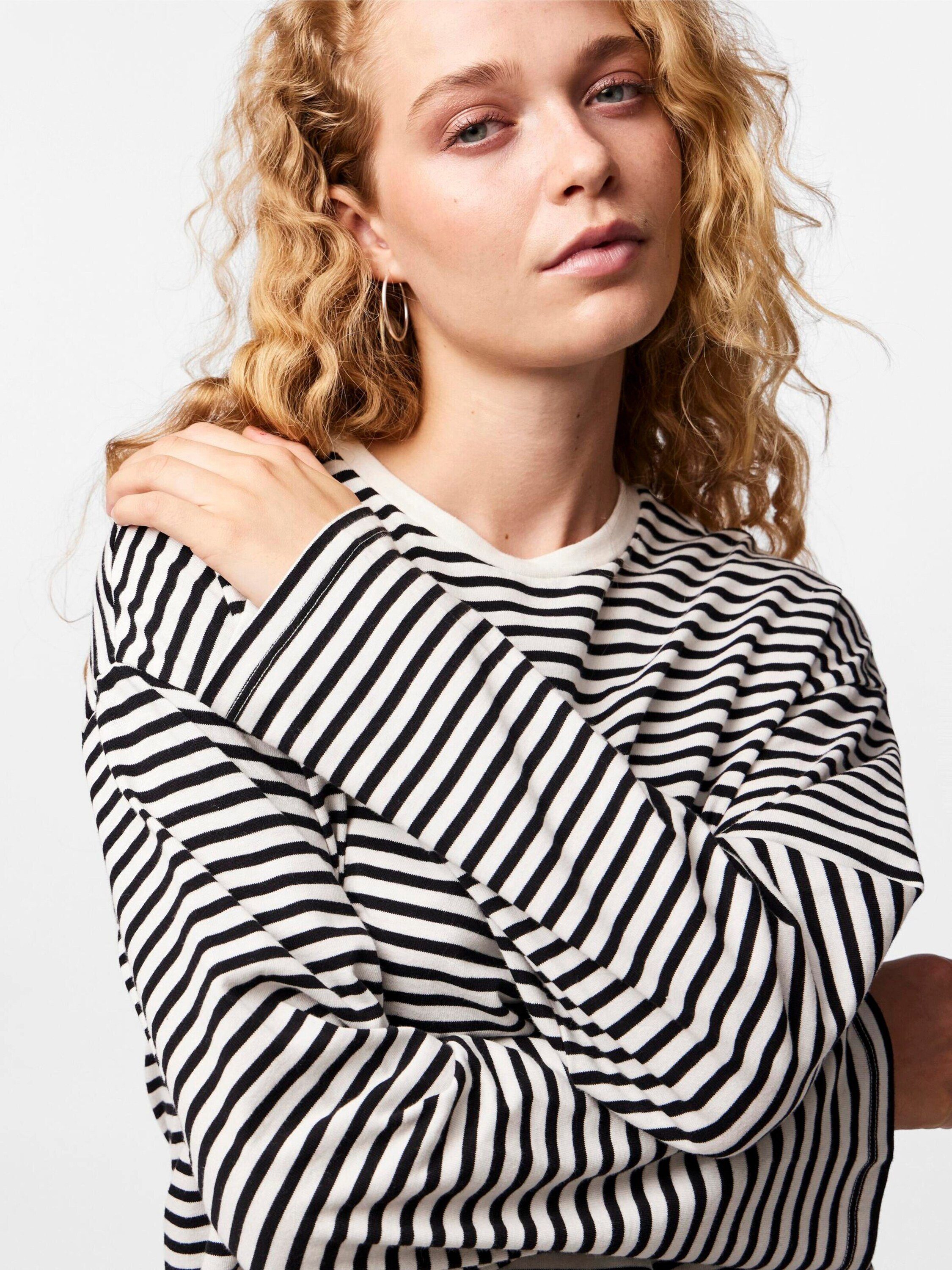pieces Langarmshirt PCSadie (1-tlg) Plain/ohne Details