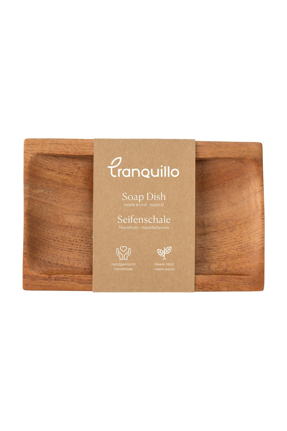 Tranquillo Seifenschale NATURAL NEEM, aus Neemholz