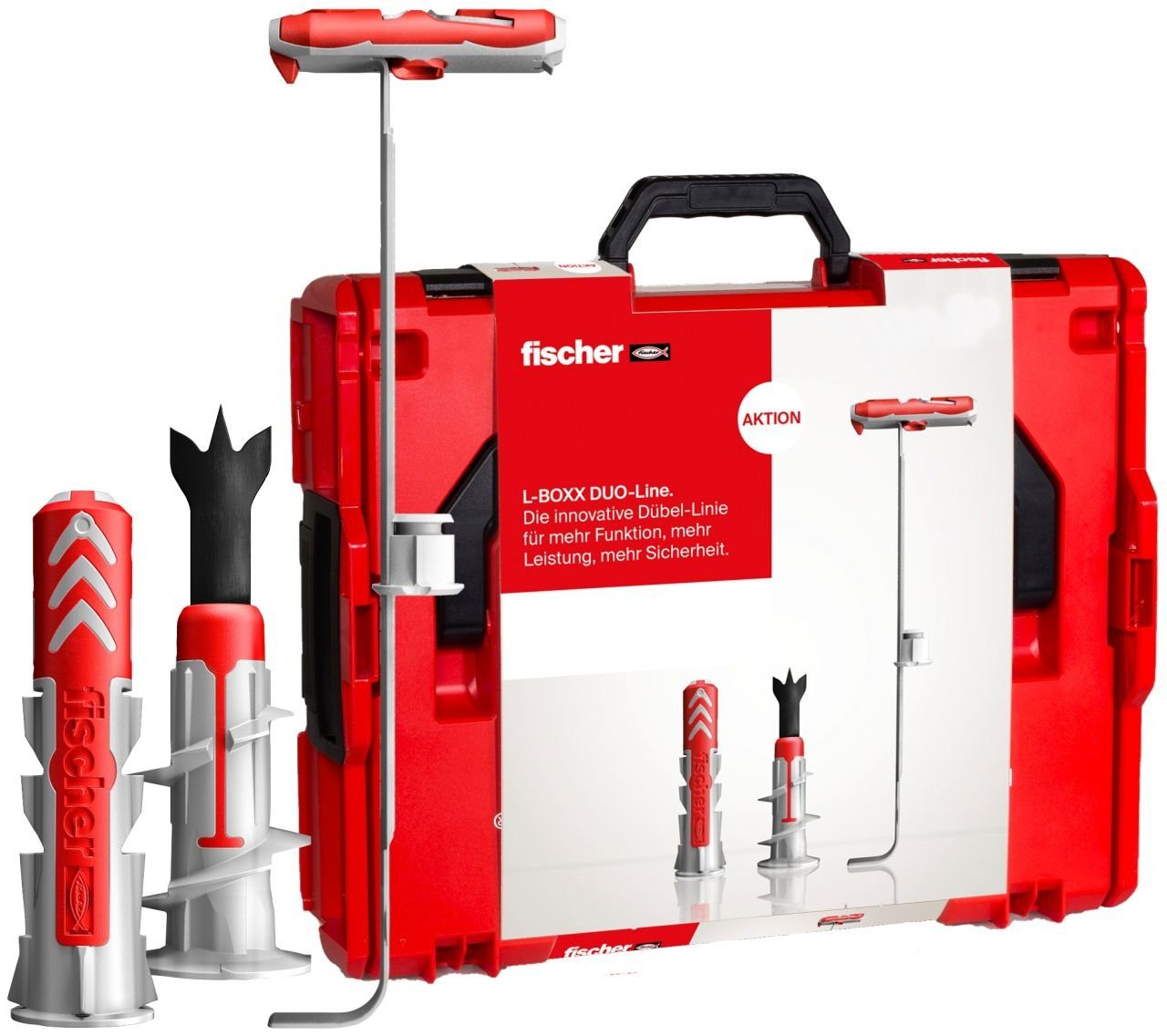 fischer Sortimentskasten Fischer DuoLine Sortimentskasten L-Boxx 102 - 800