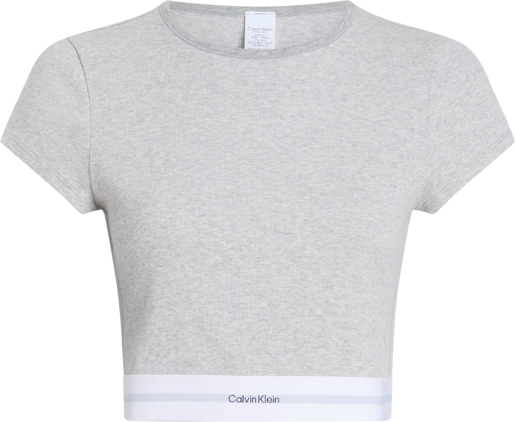 Calvin Klein Underwear T-Shirt RIB CROP TEE mit extra kurzem Schnitt – Bild 5 von 5