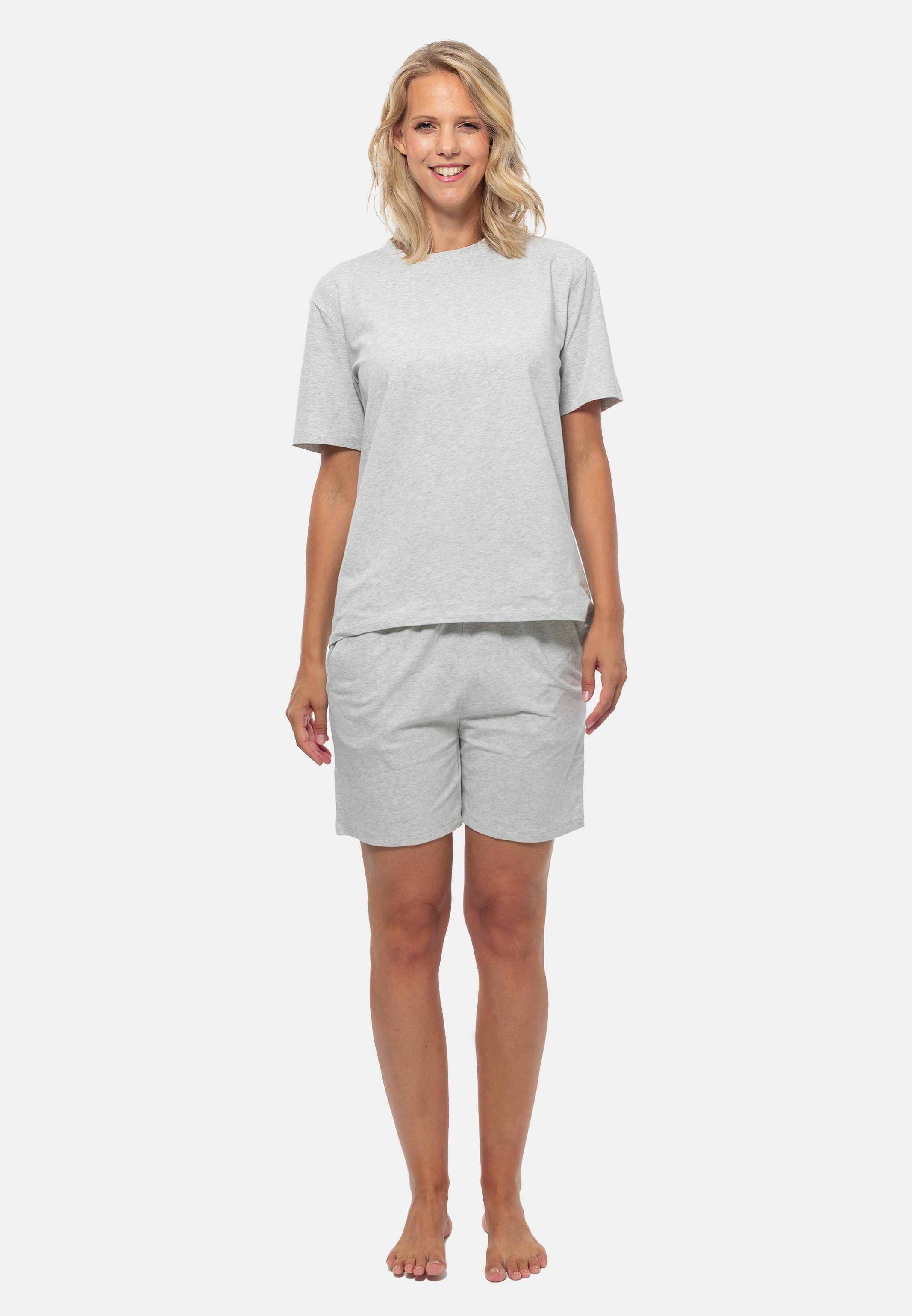 Schiesser Pyjama Organic Cotton (Set, 2 günstig online kaufen